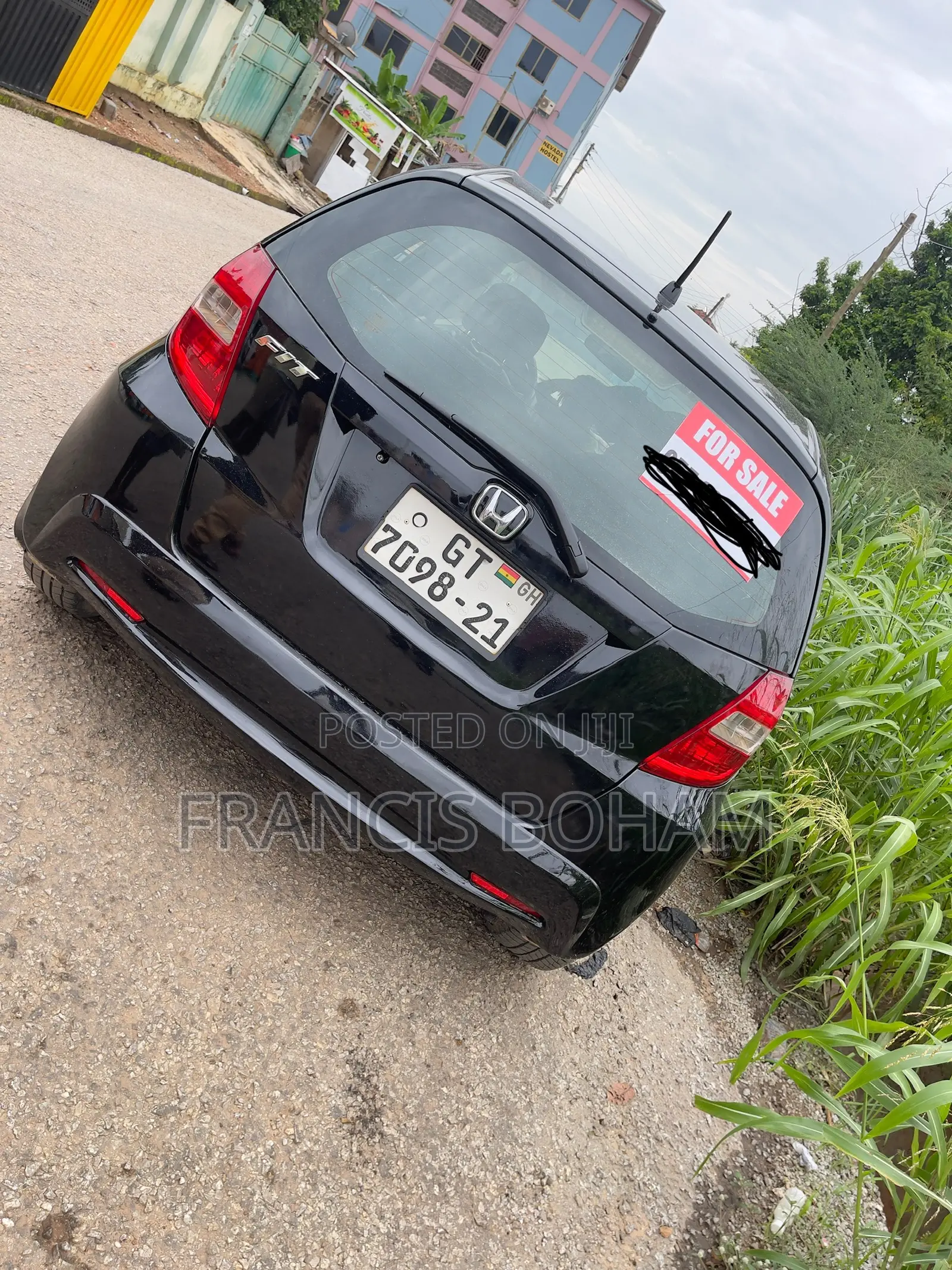 Honda Fit Automatic 2010 Black