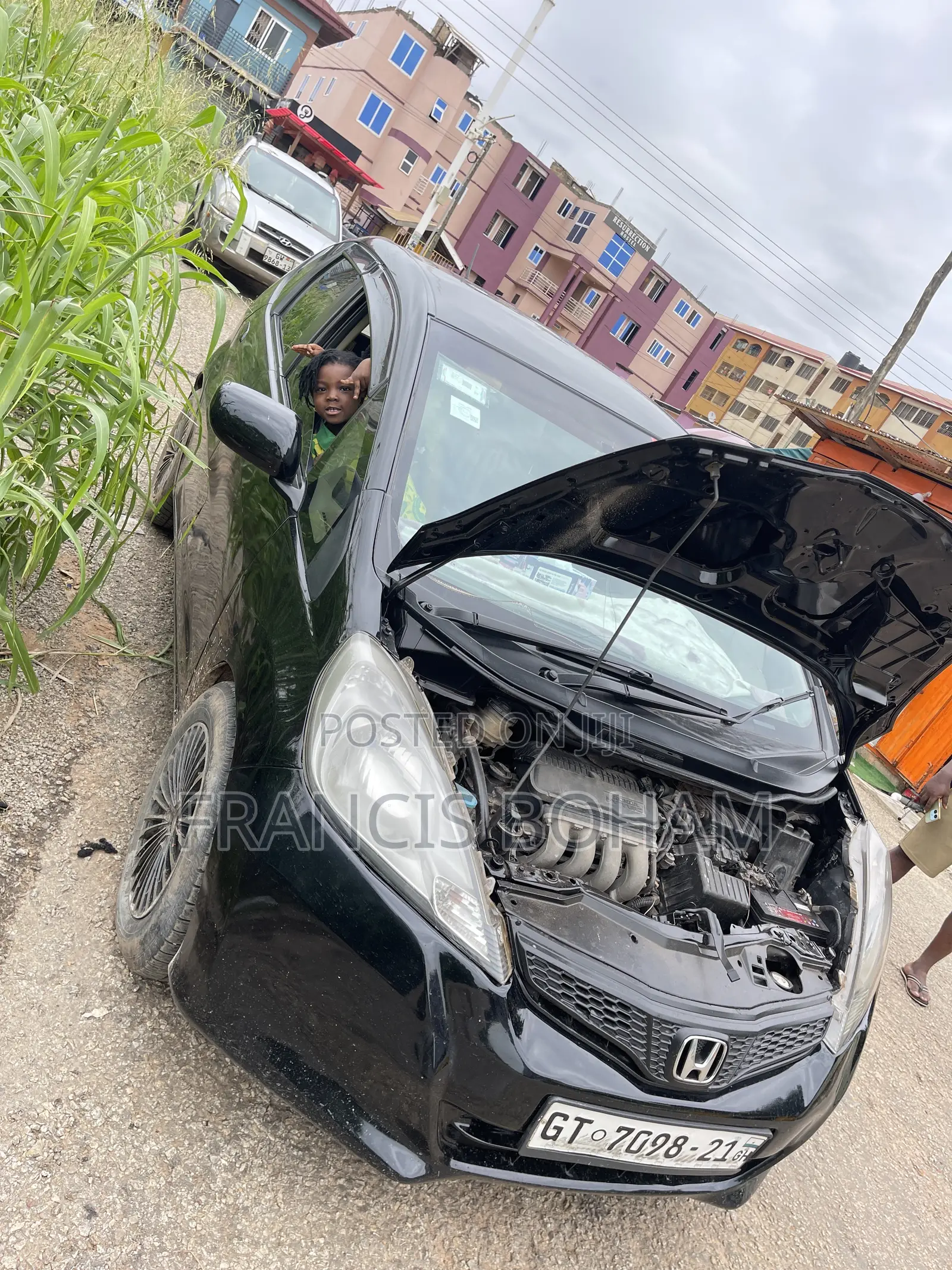 Honda Fit Automatic 2010 Black