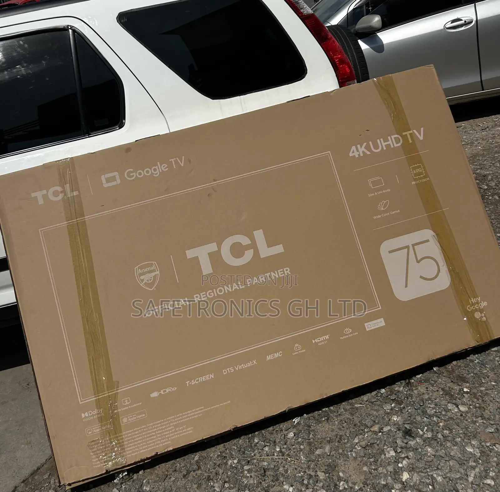 Newly Best TCL 75′′ HDR Frameless Google Tv 75p635