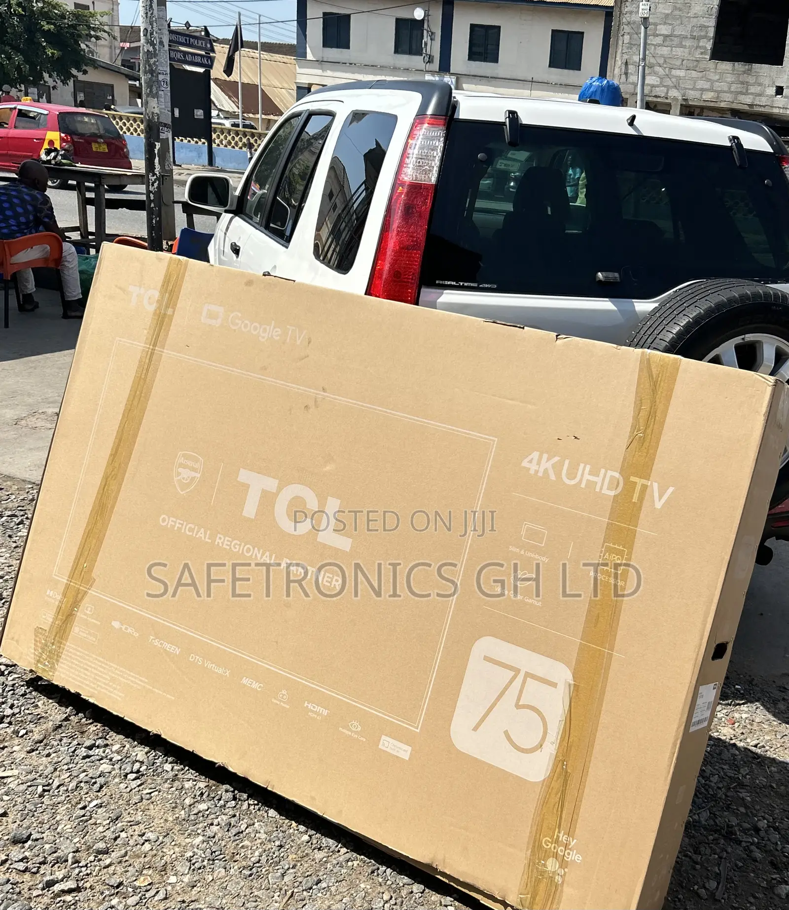 Newly Virtual TCL 75′′ HDR Frameless Google Tv 75p635