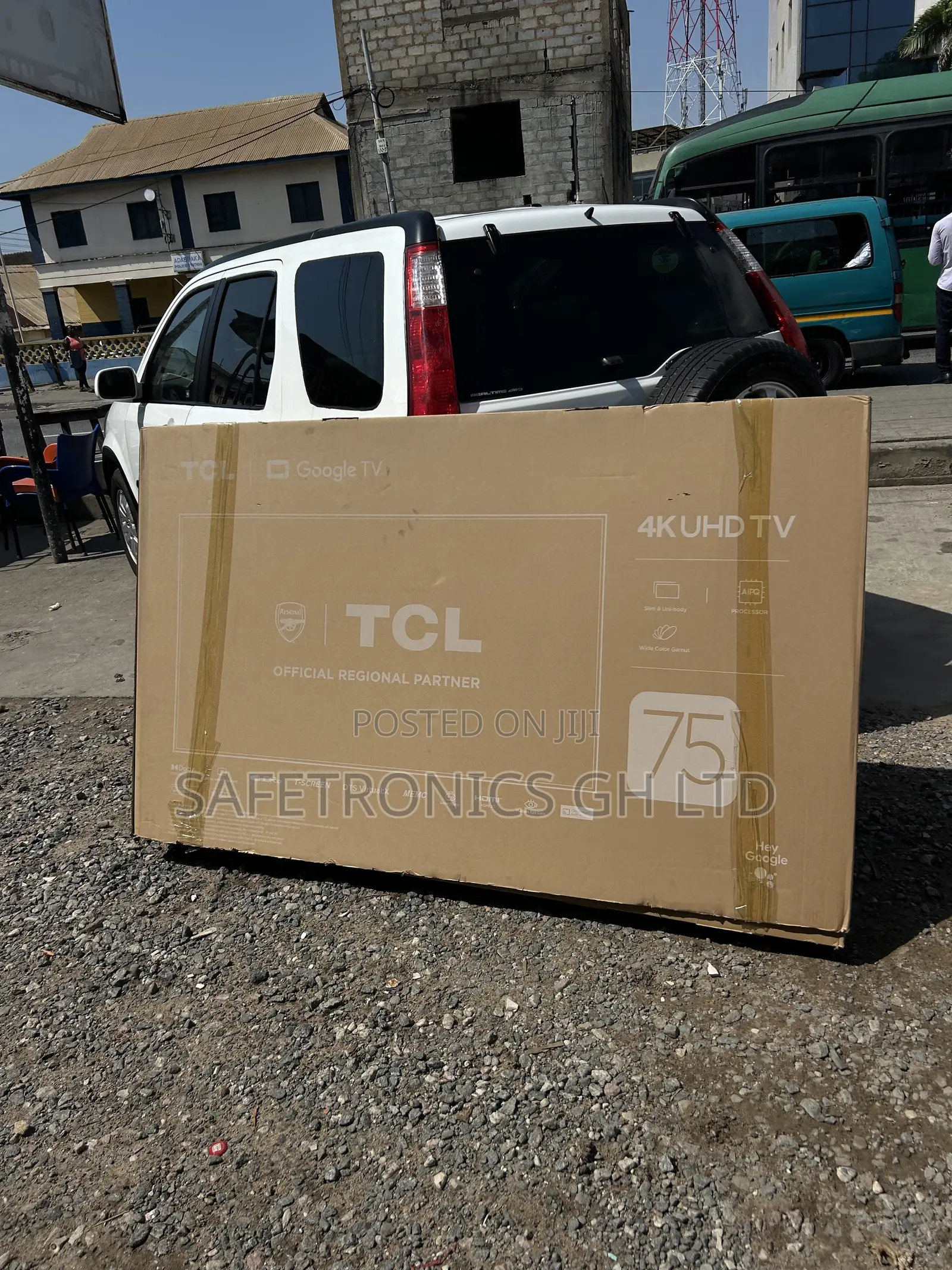 Newly Virtual TCL 75′′ HDR Frameless Google Tv 75p635