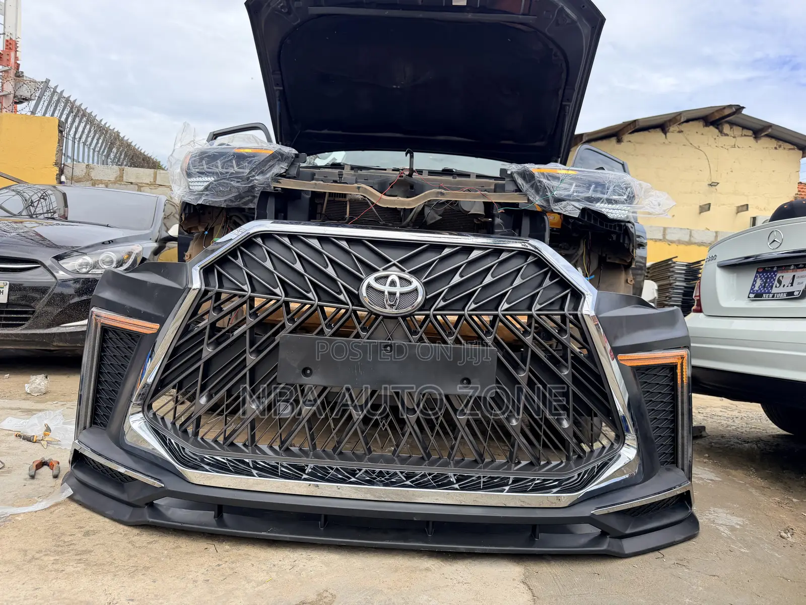 Toyota 4-runner 2015-2023 Upgrade Complete Front Bumper And Rear/Back