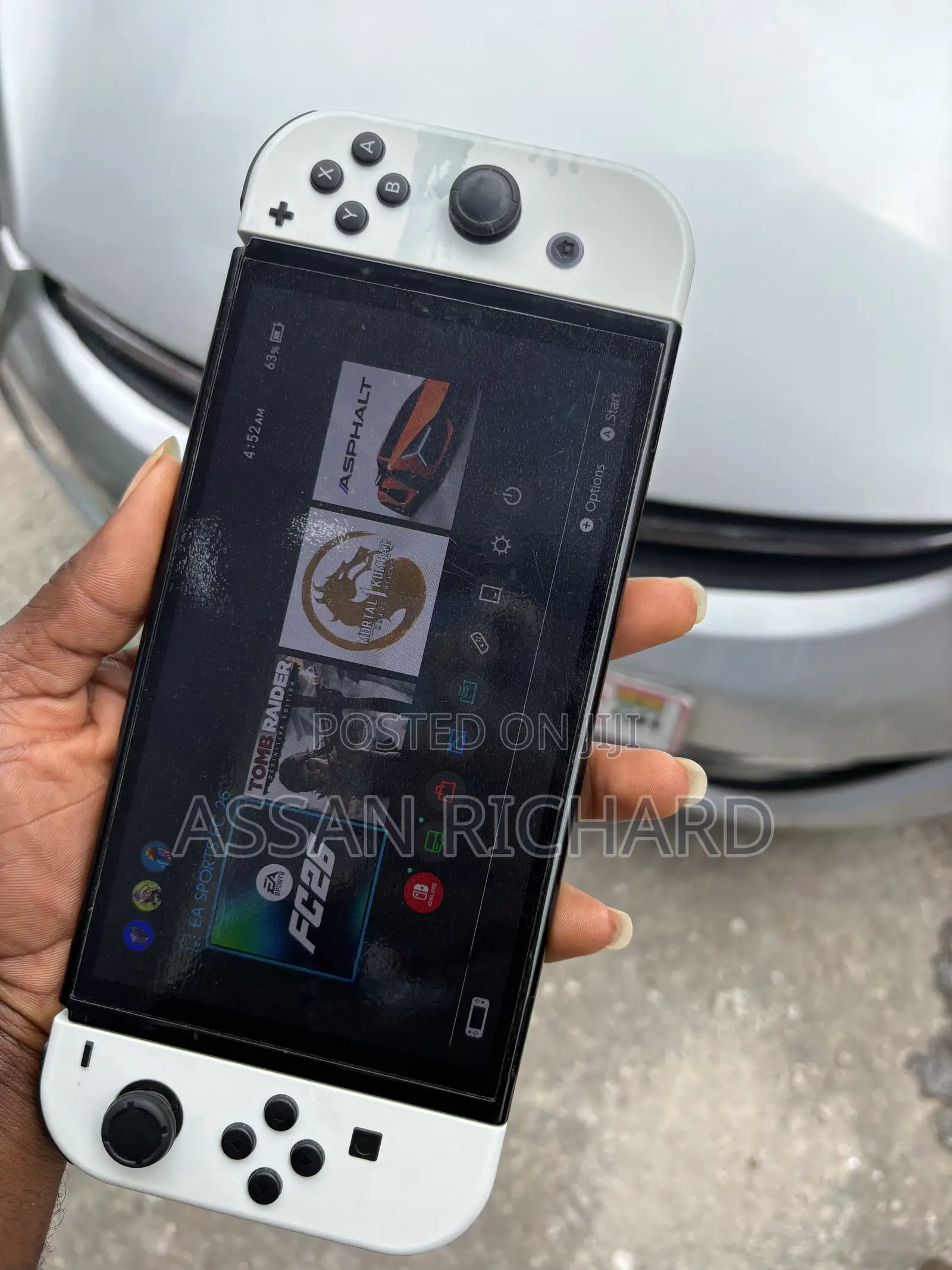 Nintendo Switch Oled With Games Installed Available at a Low Price.