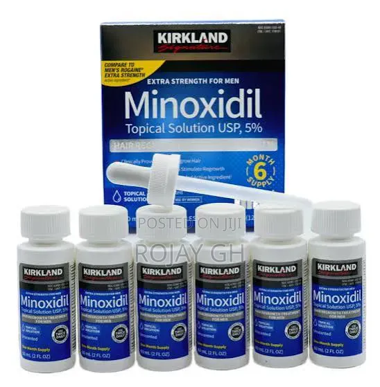 Kirkland Signature Minoxidil Beard Growth Treatment for Men - 60ml X 6