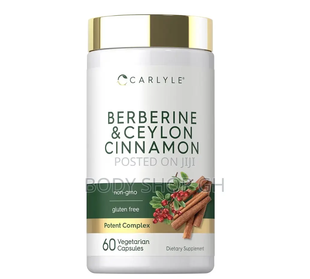 Carlyle Berberine + Ceylon Cinnamon | 60 Capsules - Powerful Duo