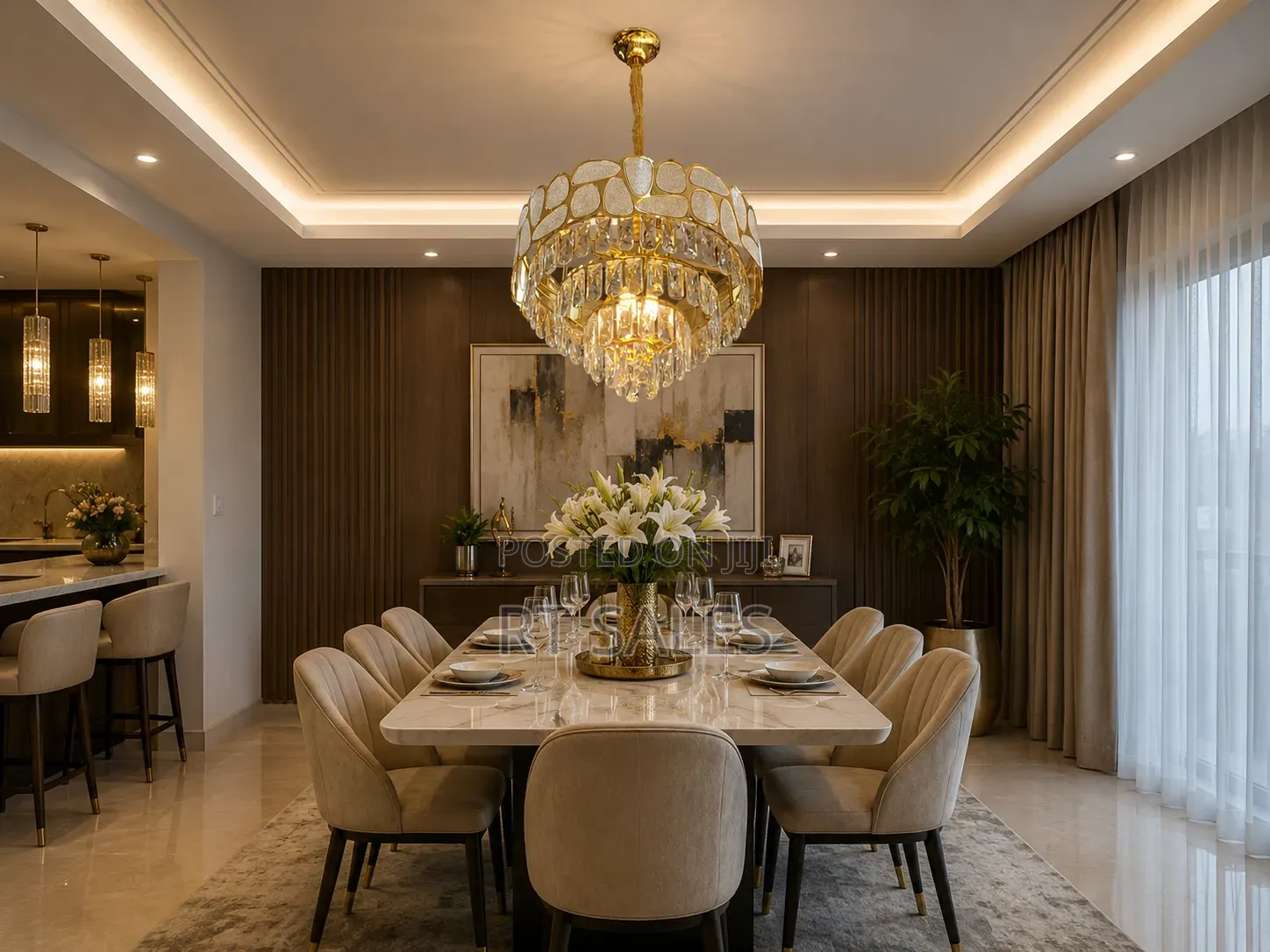 Mini E14 Chandelier Light. Dl004