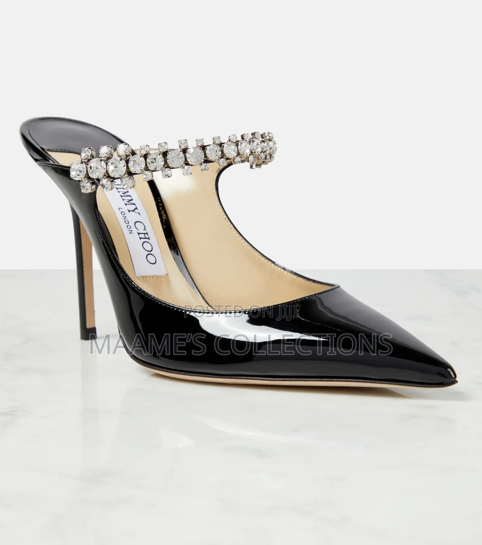Jimmy Choo Bing 100 Mules Heels
