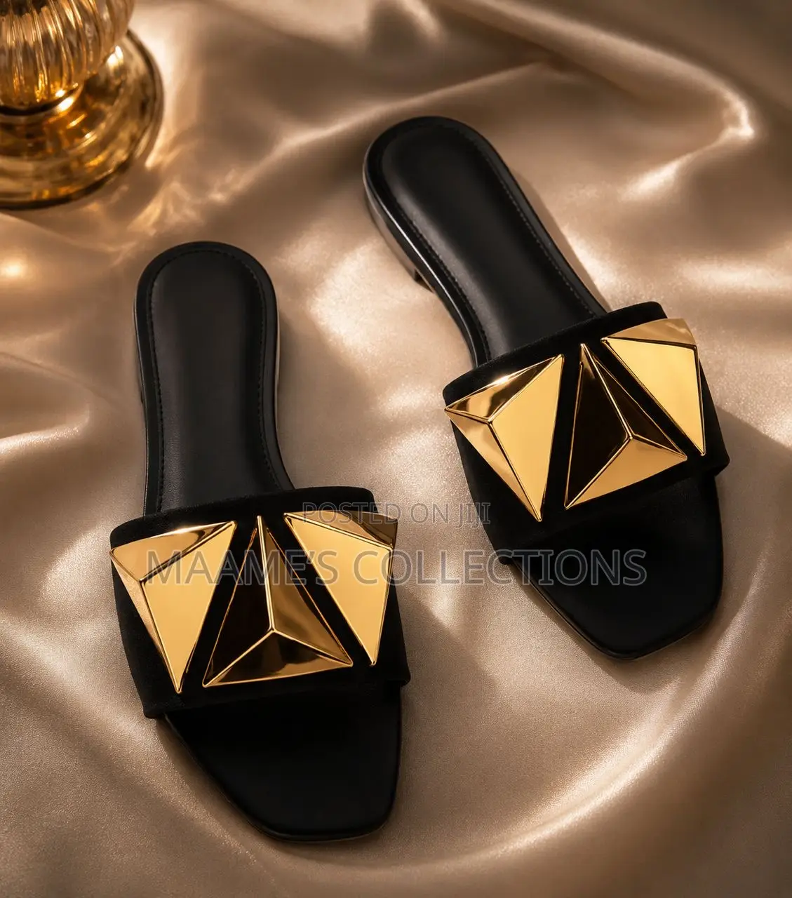 Designer Women’S Suede Mule Slippers / Sandals