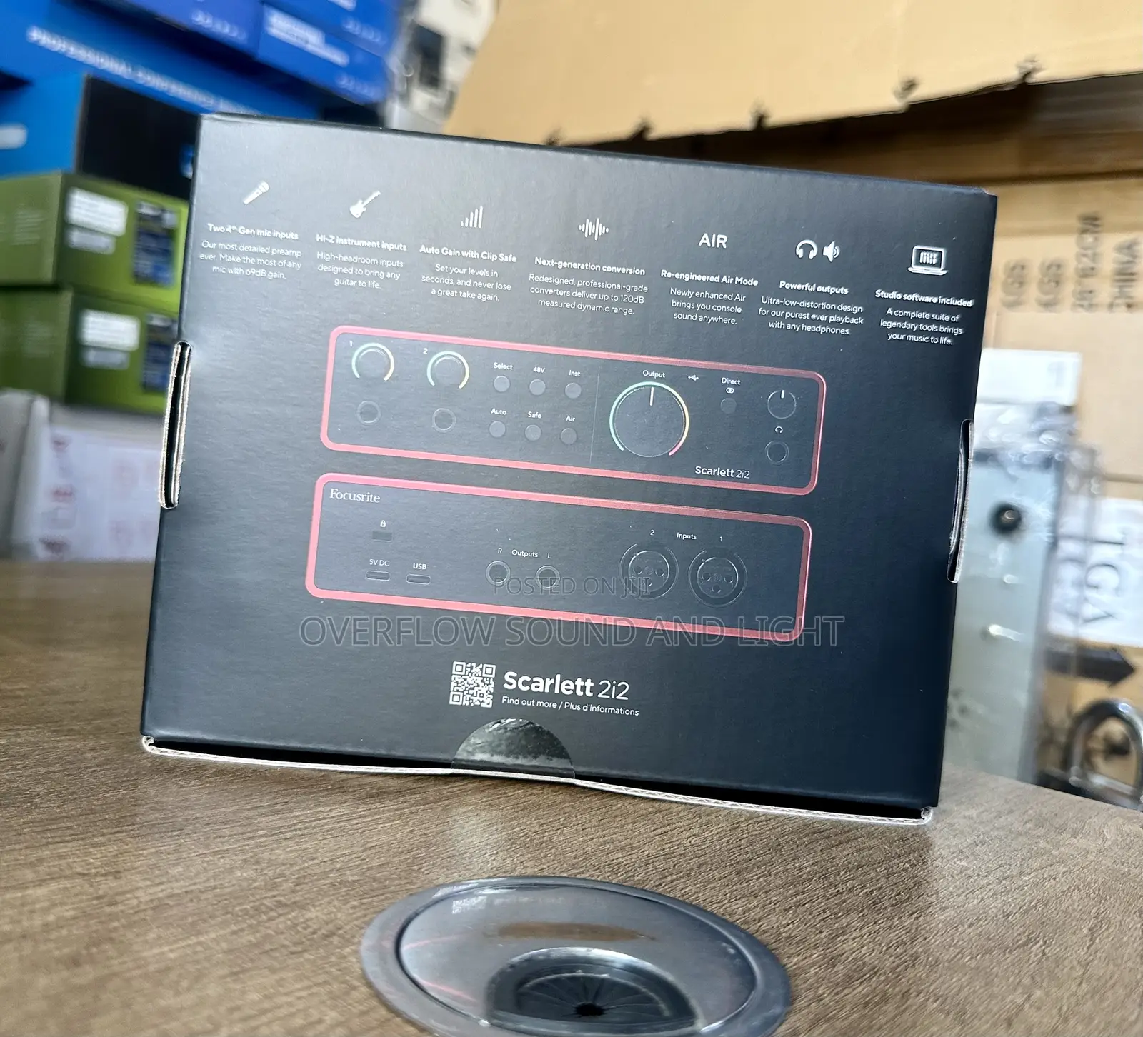 Focusrite Scarlett 2i2 4th Usb Audio Interface
