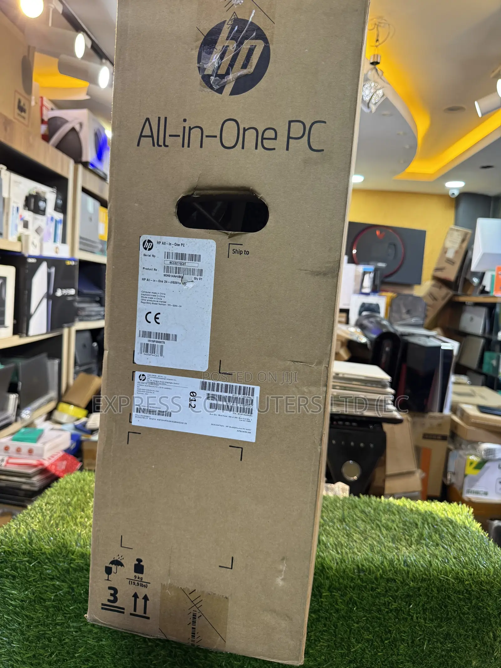 New Desktop Computer HP AiO 24 8GB AMD SSD 256GB