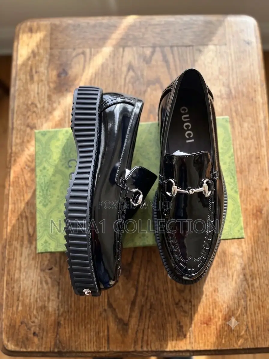 Gucci Magnum Horsebit Creeper Loafers