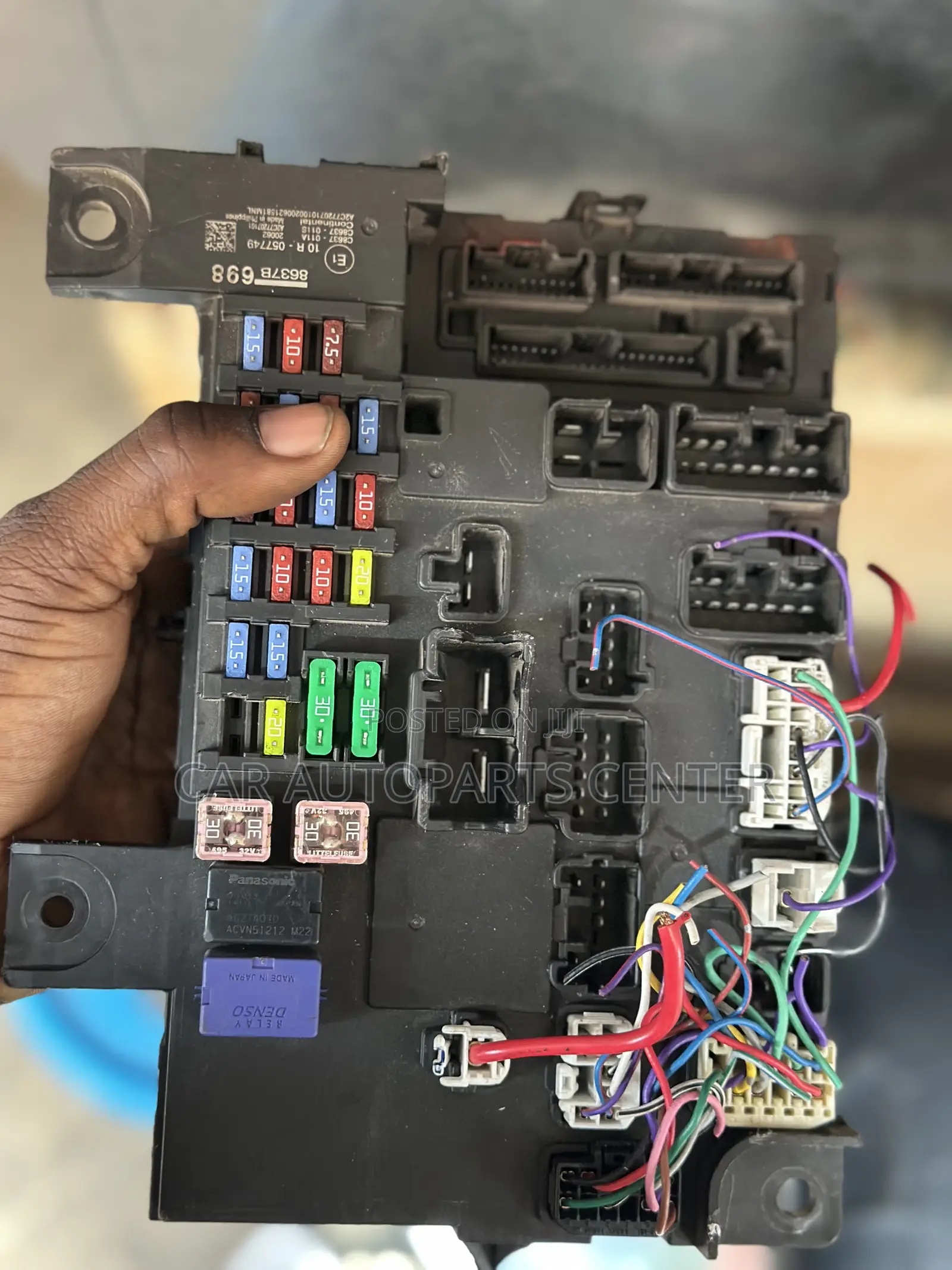 Mitsubishi Outlander 2017-19 Dashboard Fusebox