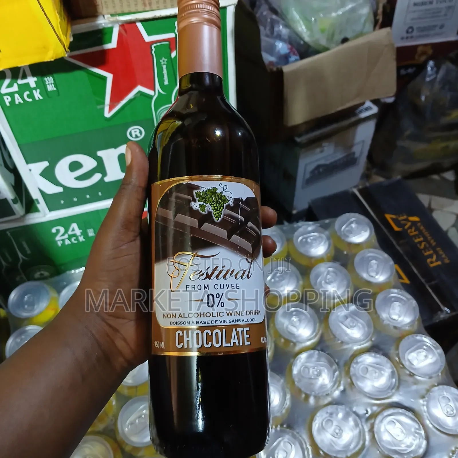 Festival Chocolate Non Alcoholic Wine