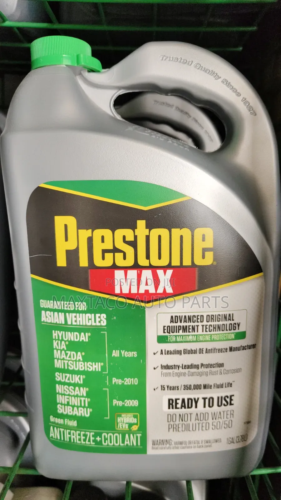 Prestone Green Antifreeze Coolant