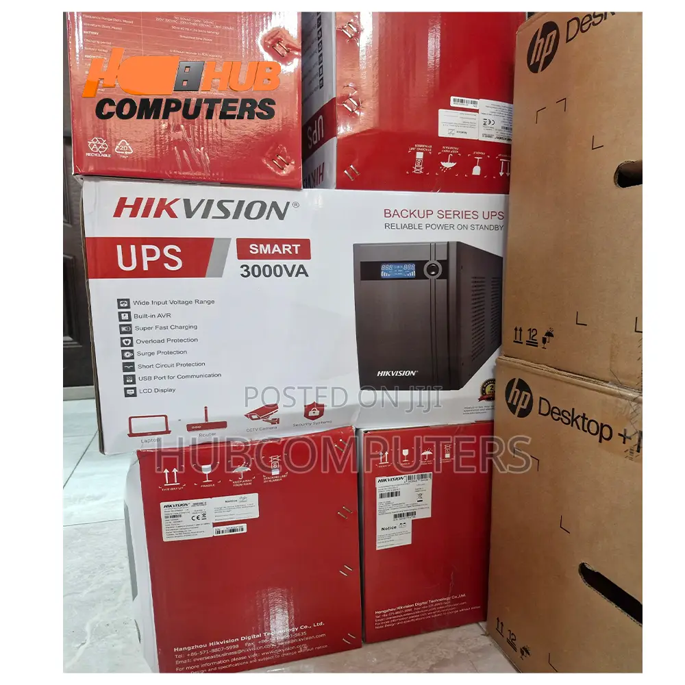 Hikvision Ds-Ups3000-R 3000va/1800w Ups