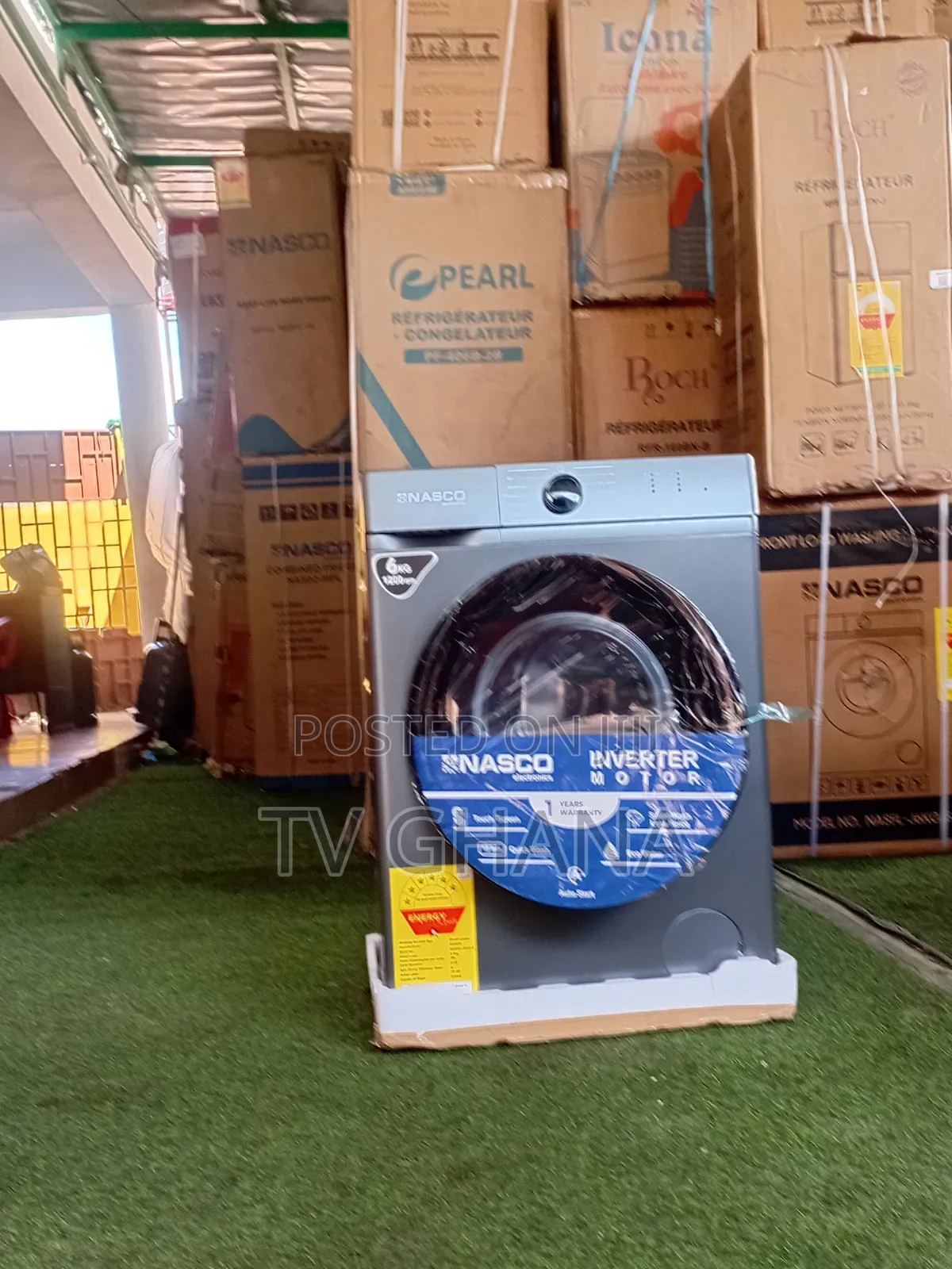 Experience the Future of Washing — Nasco 6kg Front Load 6kg