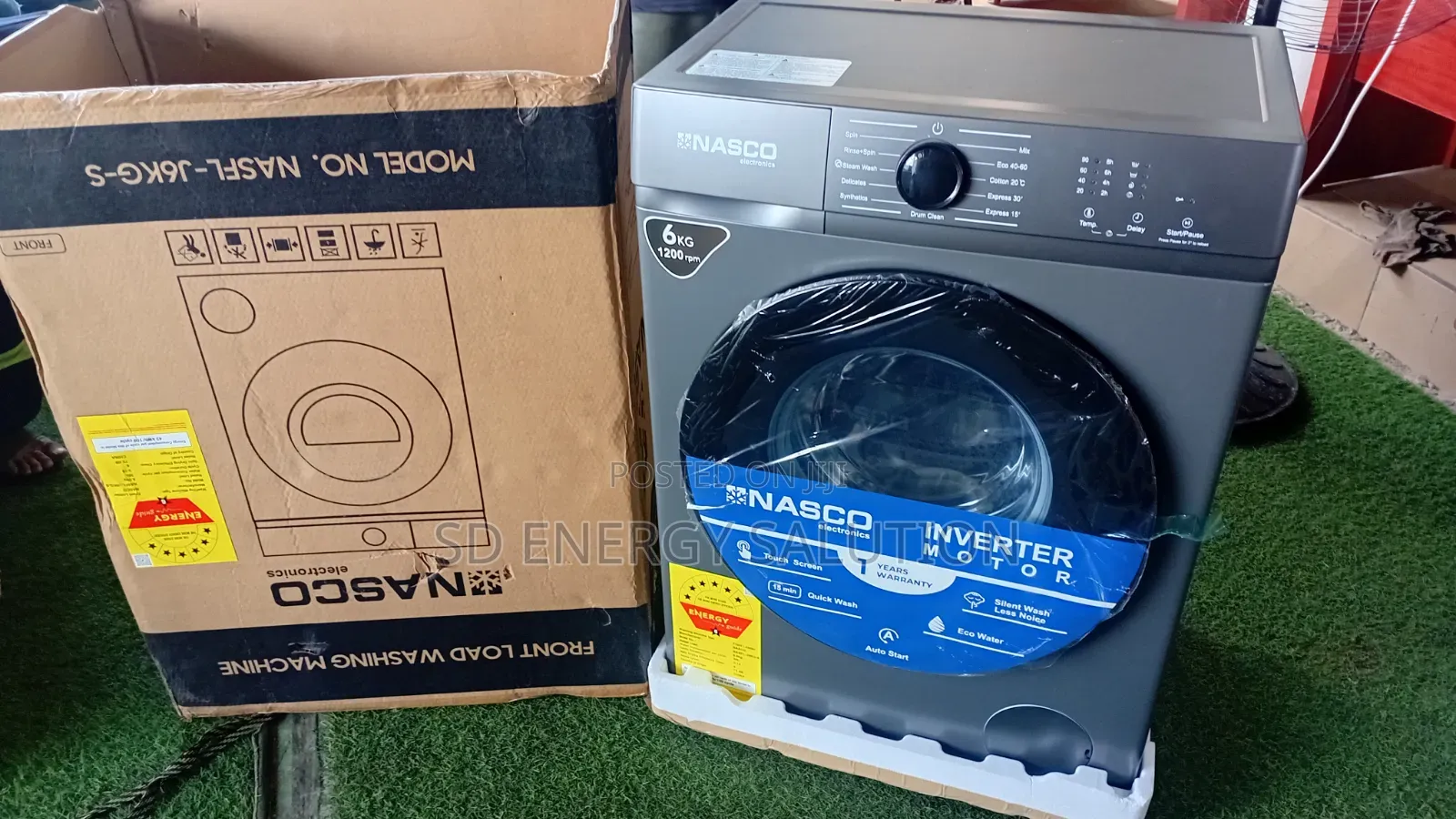 Compact Stylish Nasco 6kg Washing Machine