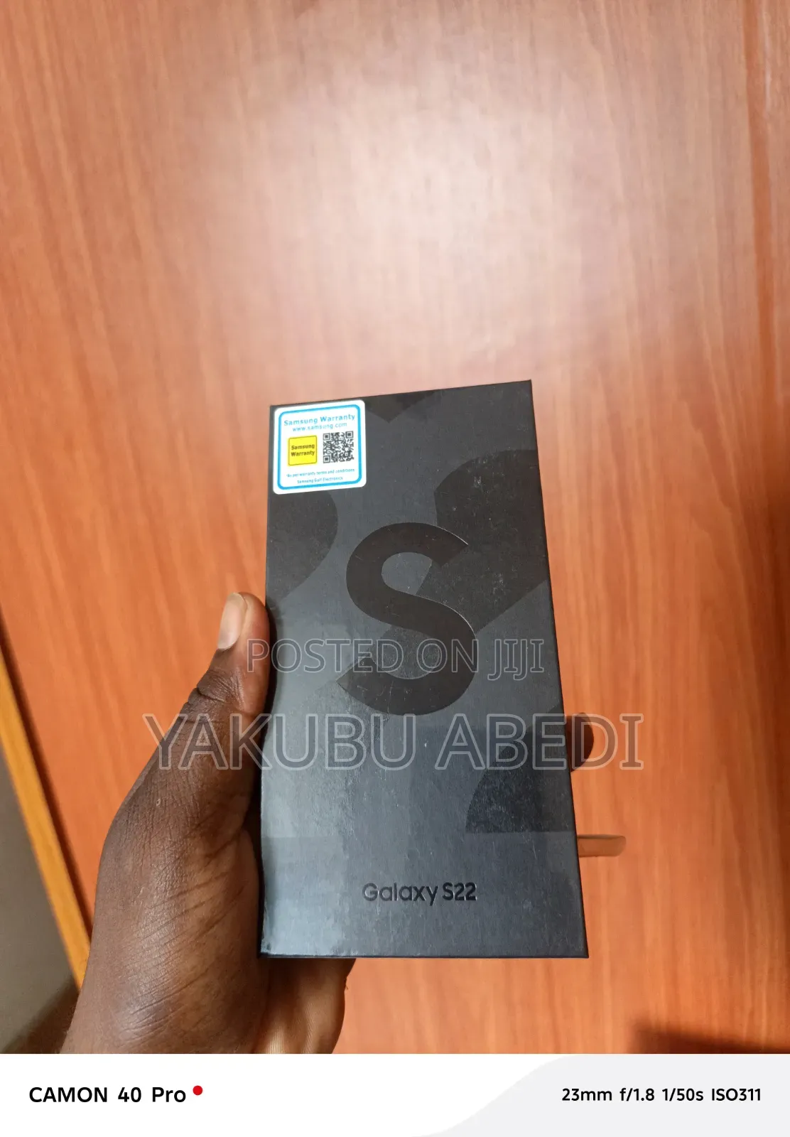 New Samsung Galaxy S22 5G 256 GB Black