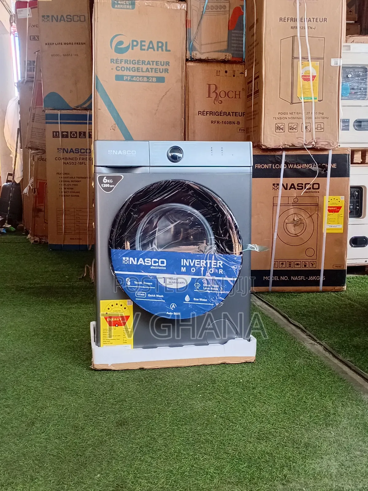 Nasco 6kg Inverter Washer — Quiet Power, Pure Care6kg