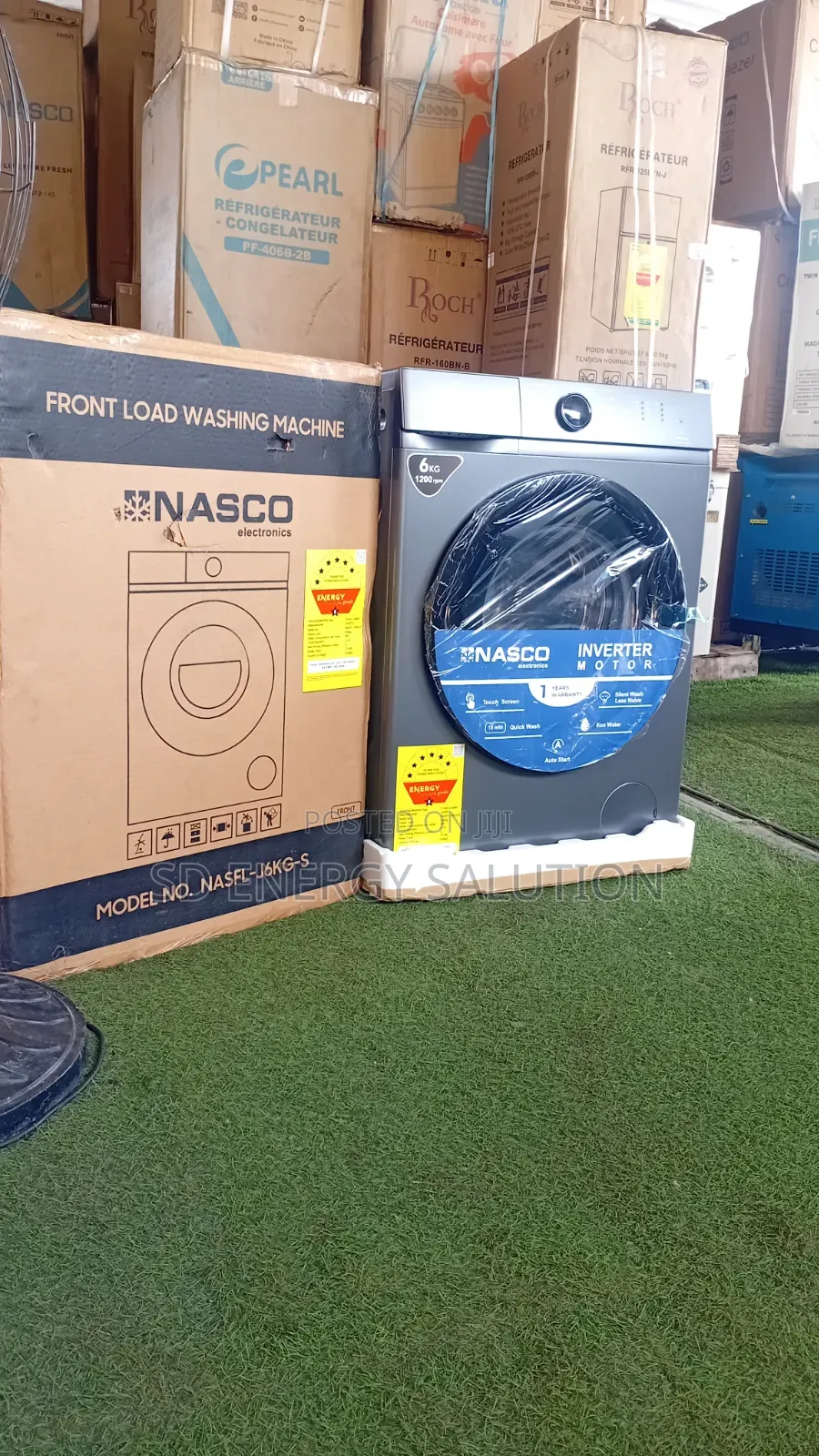 Bring Home the Efficient Nasco 6kg Front Load Washer