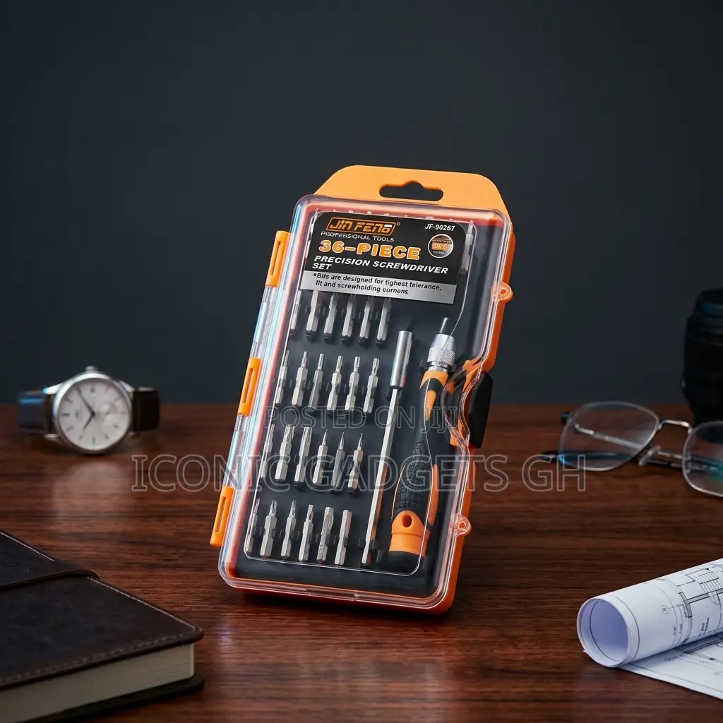 36-Piece Precision Screwdriver Set