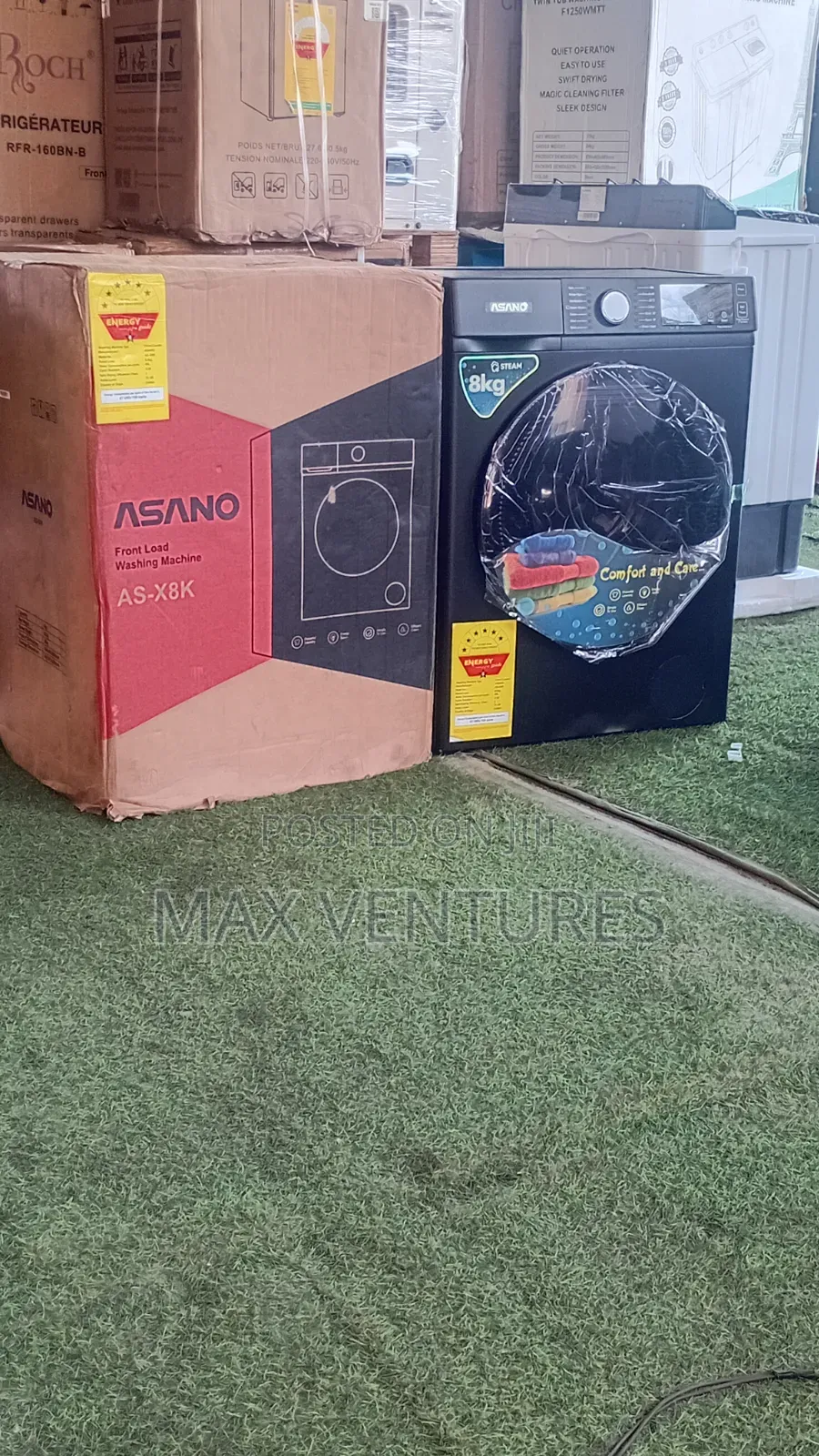 Asano 8kg Full Auto Washing Machine – Durable Reliable 8kg