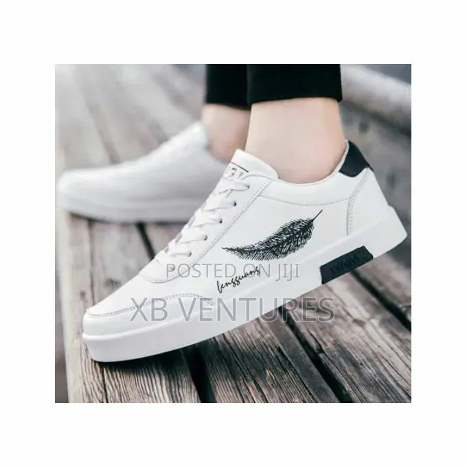 Men's Classic White Sneakers