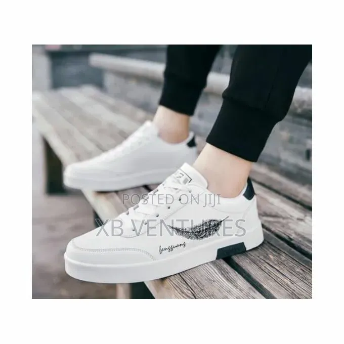 Men's Classic White Sneakers
