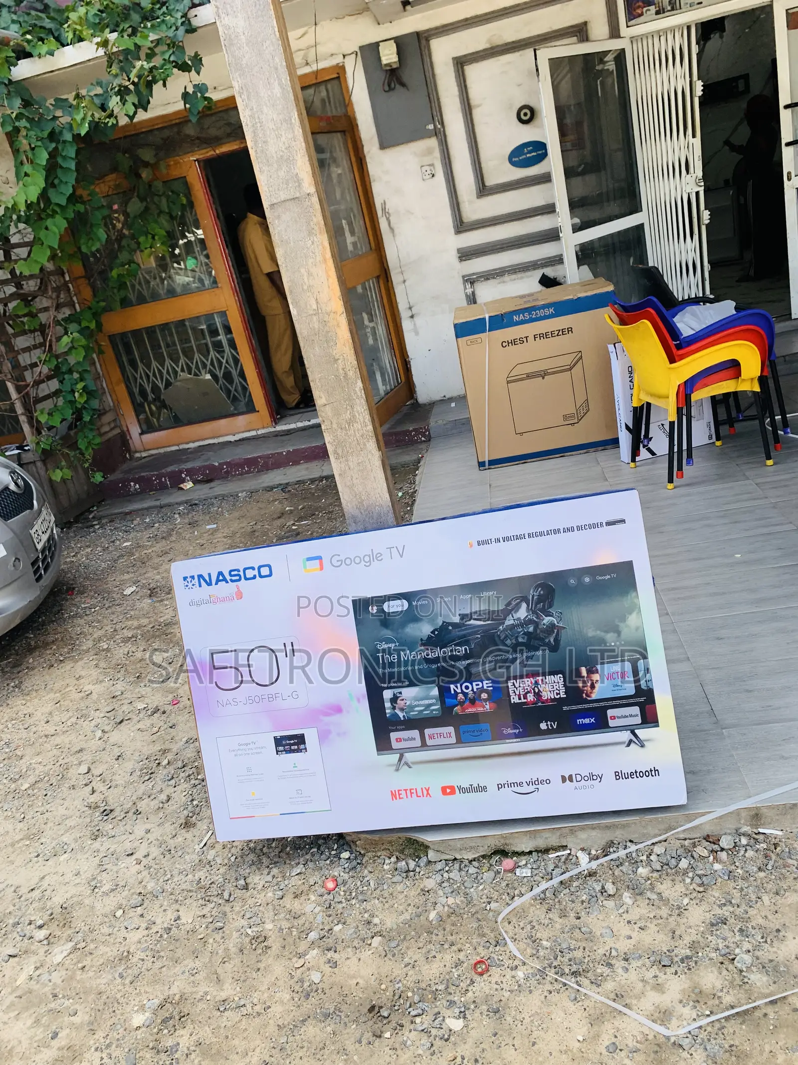 Exclusive New Nasco 50”Uhd Smart Flat Vidaa-Nas-H50fs Television
