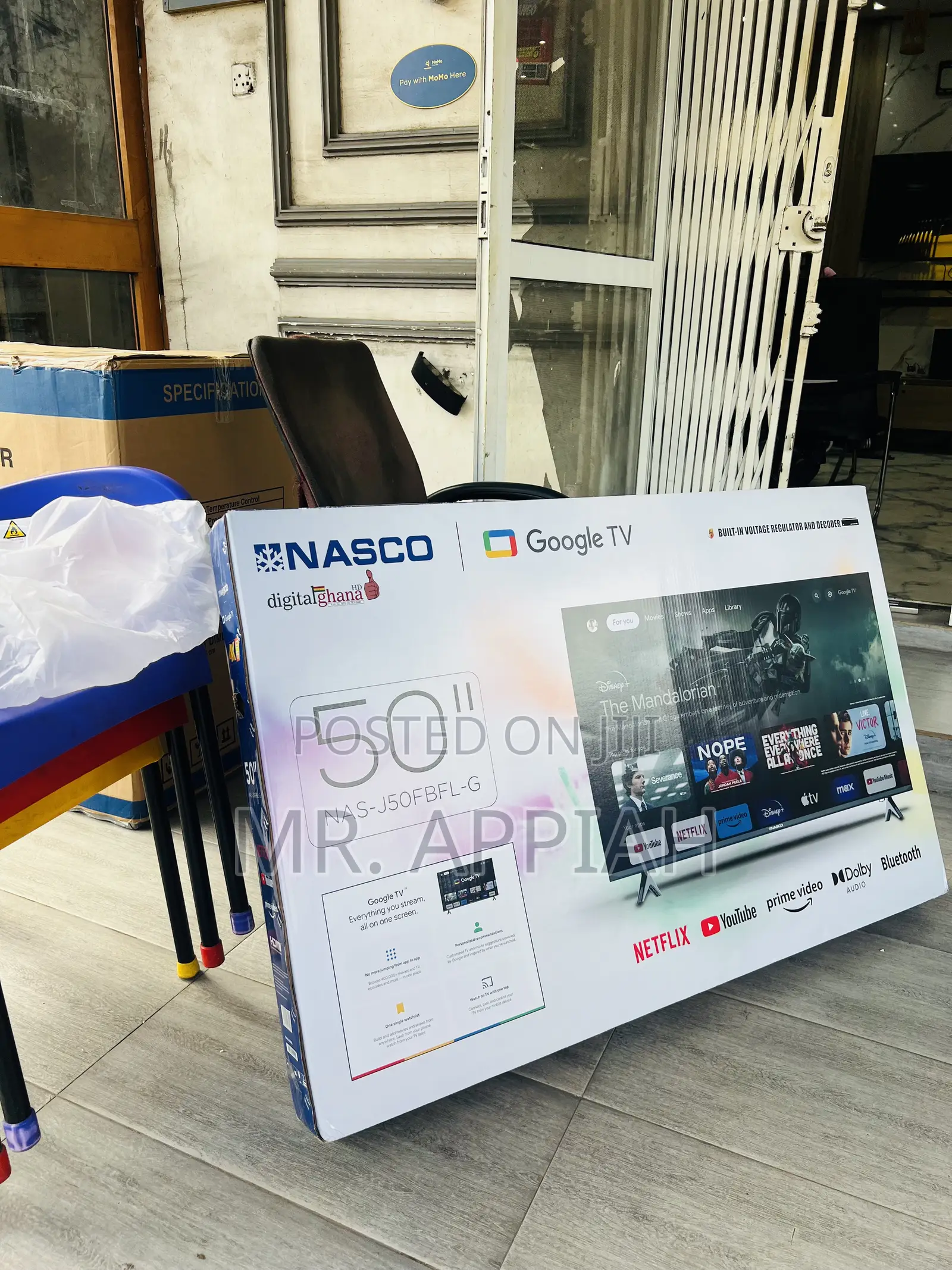 Order Nasco 50” Uhd Smart Television 