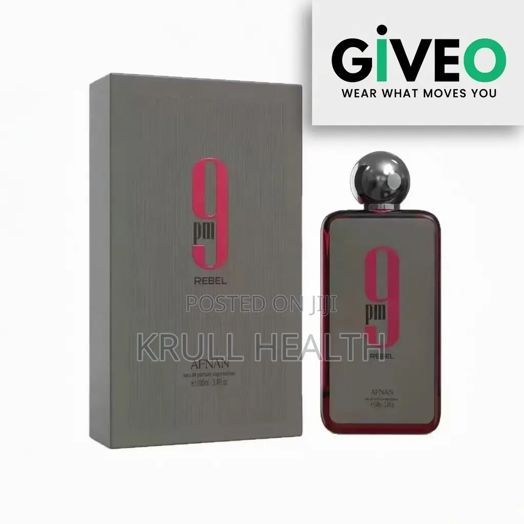 Afnan 9pm ( Nine Pm ) Rebel Perfume