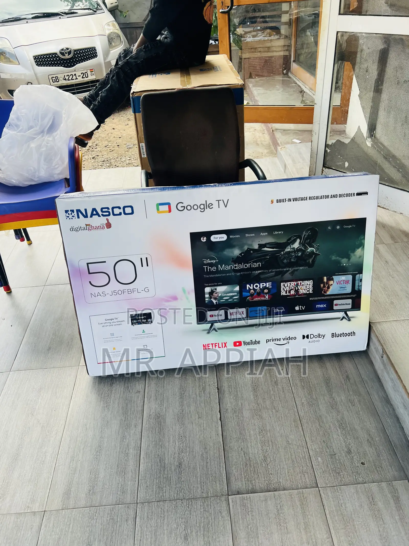 Order Original Nasco Uhd Smart Screen Television 