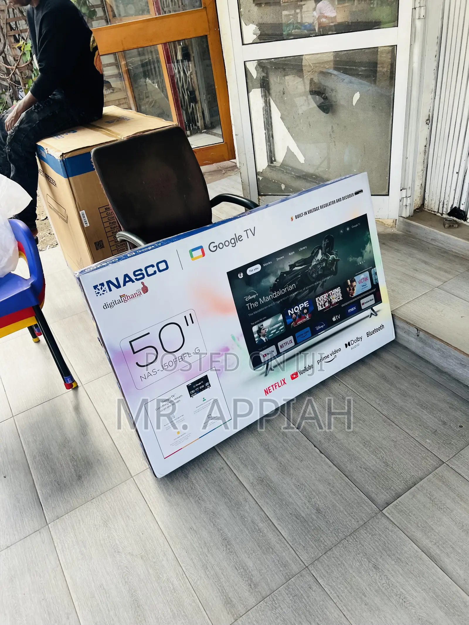 Order Affordable Nasco 50” Uhd Smart Television(Black) 