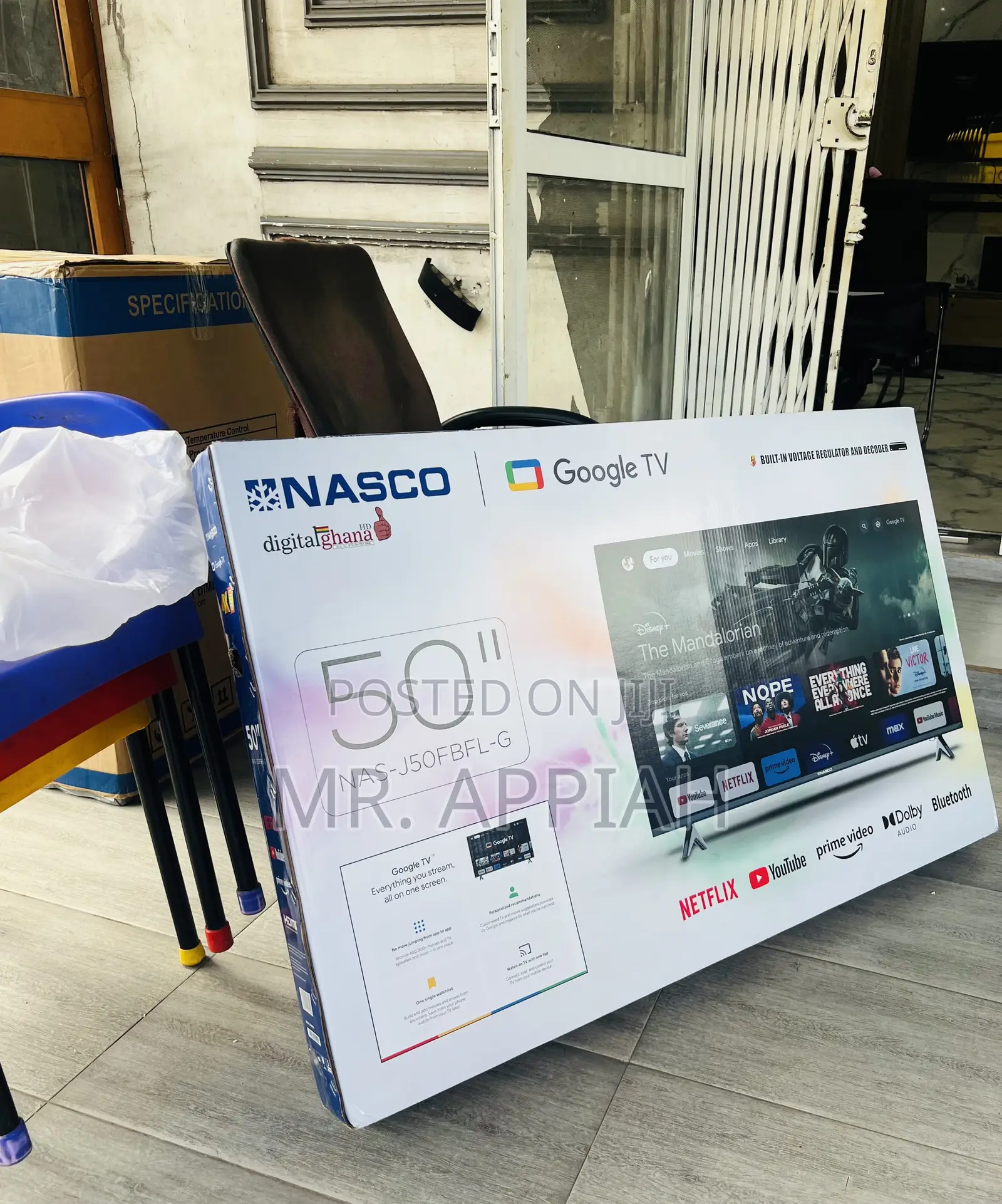 Premium Nasco 50” Uhd Smart Television 