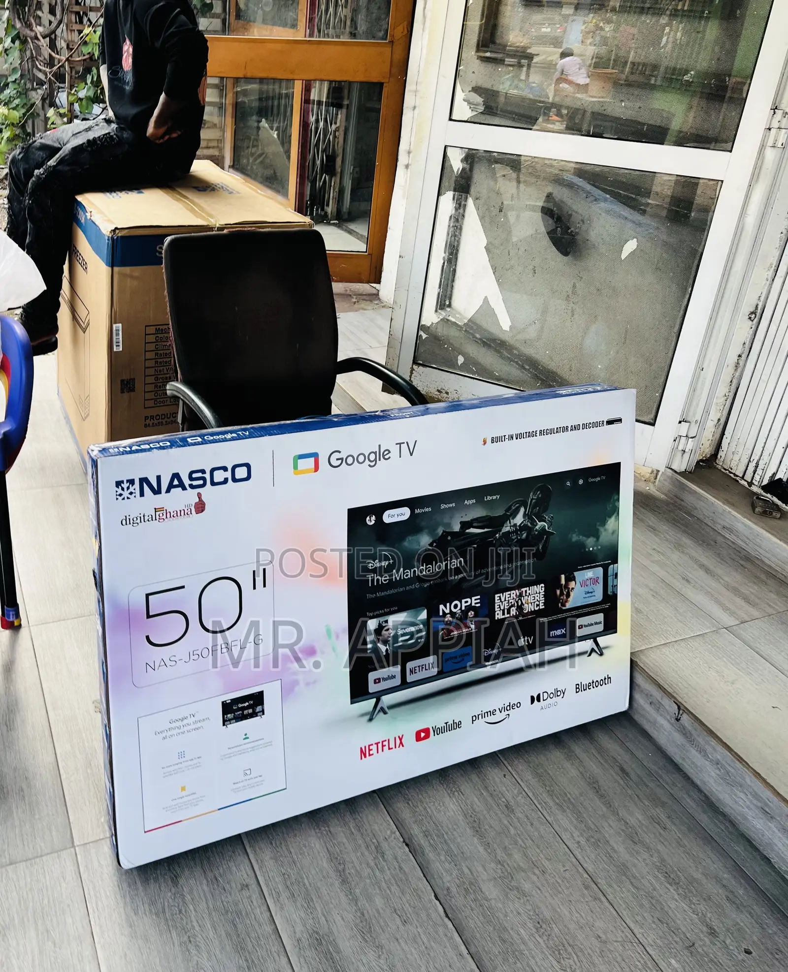 Get Premium Nasco 50” Uhd Smart Television(Black) 