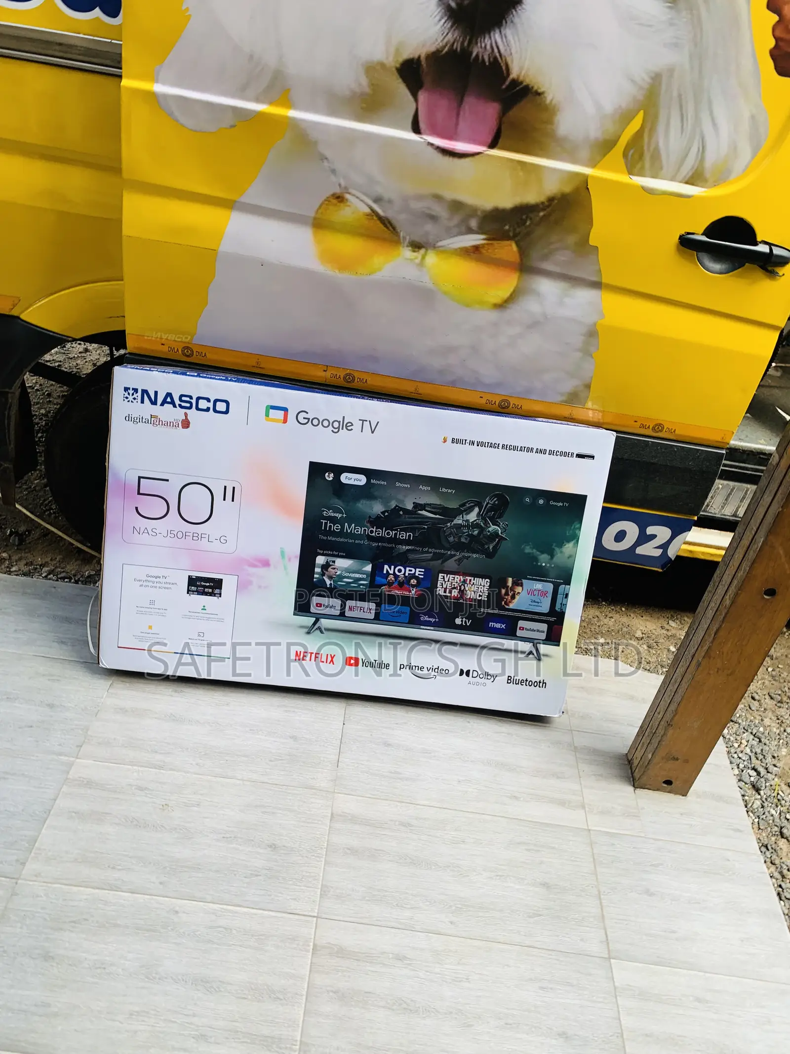 Exclusive New Nasco 50”Uhd Smart Flat Vidaa-Nas-H50fs-Vid Television