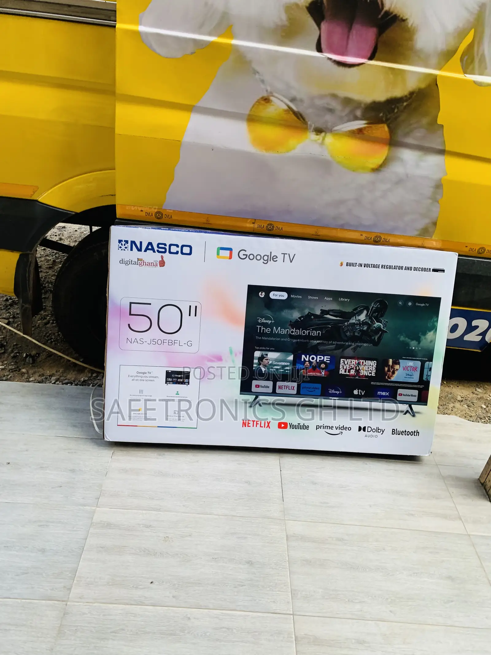 Secure New Nasco 50”Uhd Smart Flat Vidaa-Nas-H50fs-Vid Television