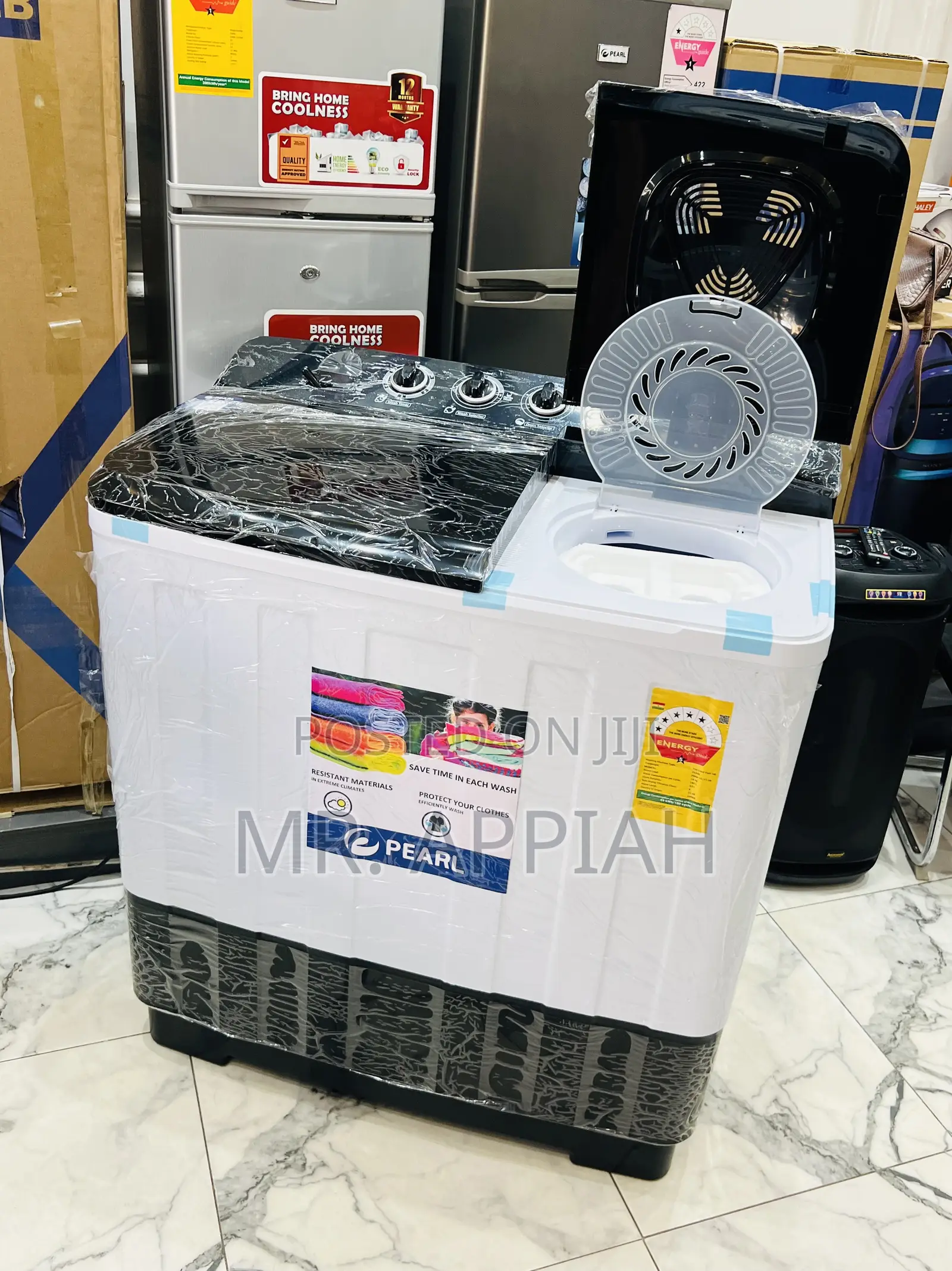 Order Pearl 18kg Twin Tub Electric Washing Machine(Spin Dry) 