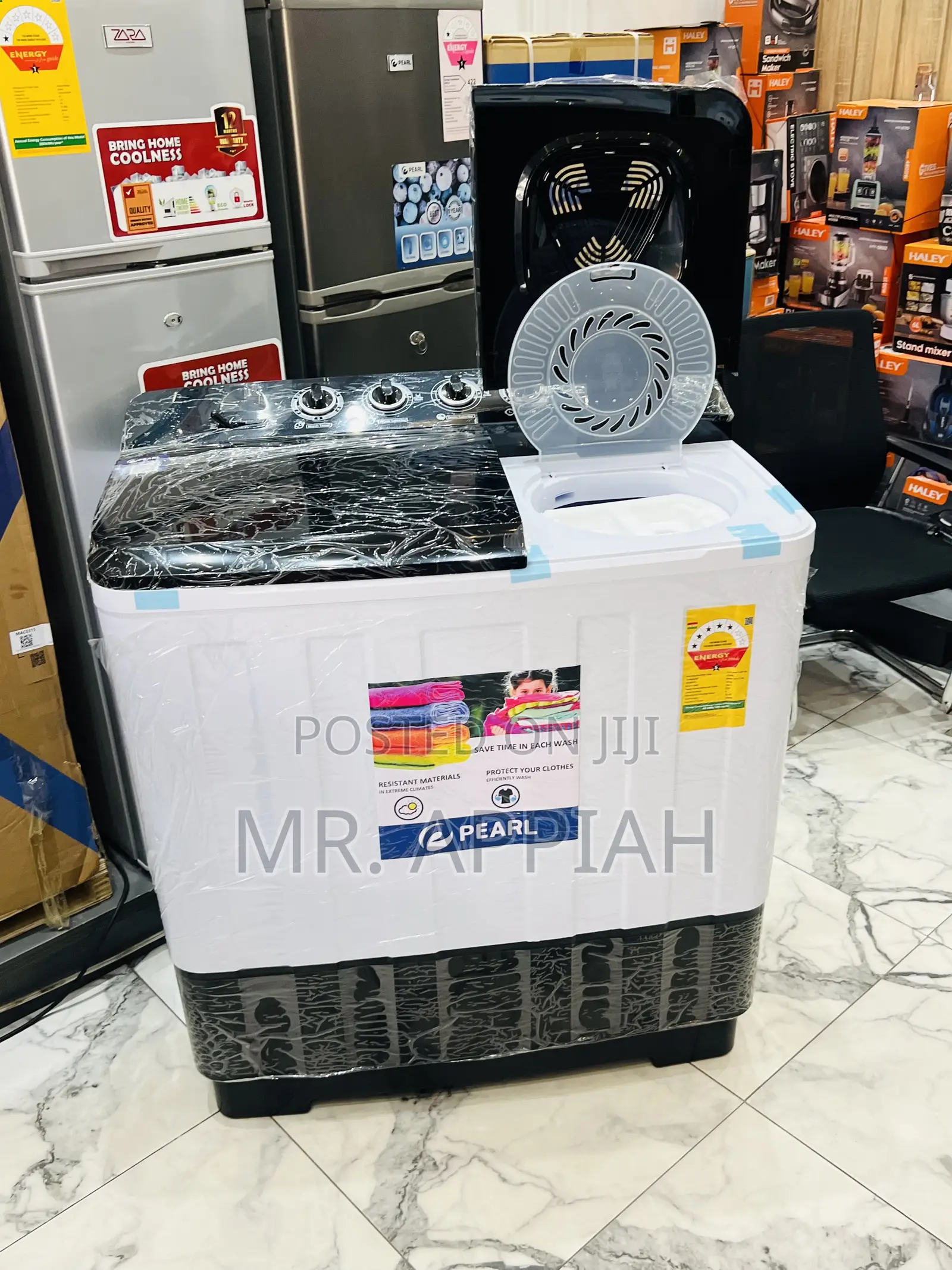Get Premium Pearl 18kg Spin Dry Washing Machine(Semi-Auto) 