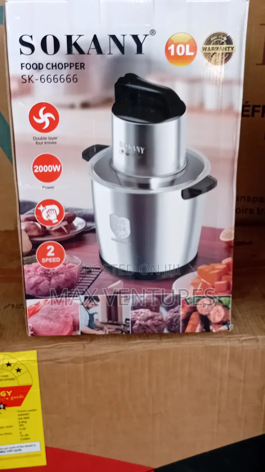 Upgrade Your Kitchen With the Sokany 10l Food Chopper 10l