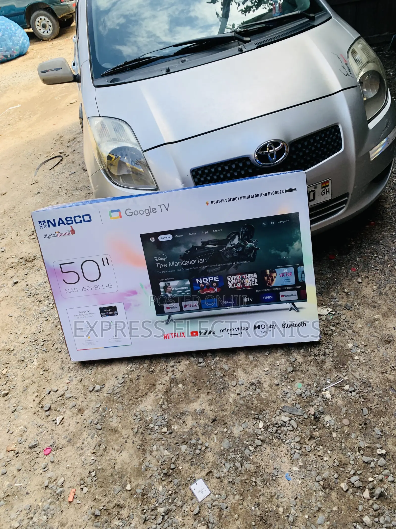 Nasco 50”Uhd Smart Glossy Led