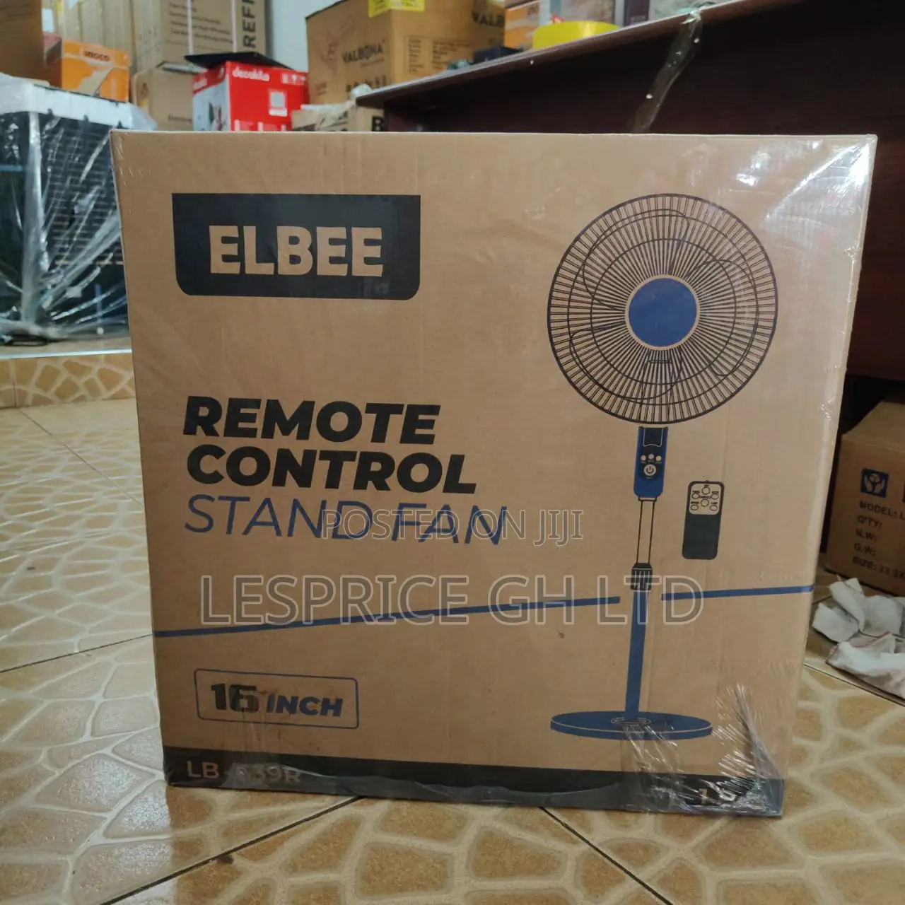 Great Performance Yet Affordable 16'' Remote Controlled Elbee Fan
