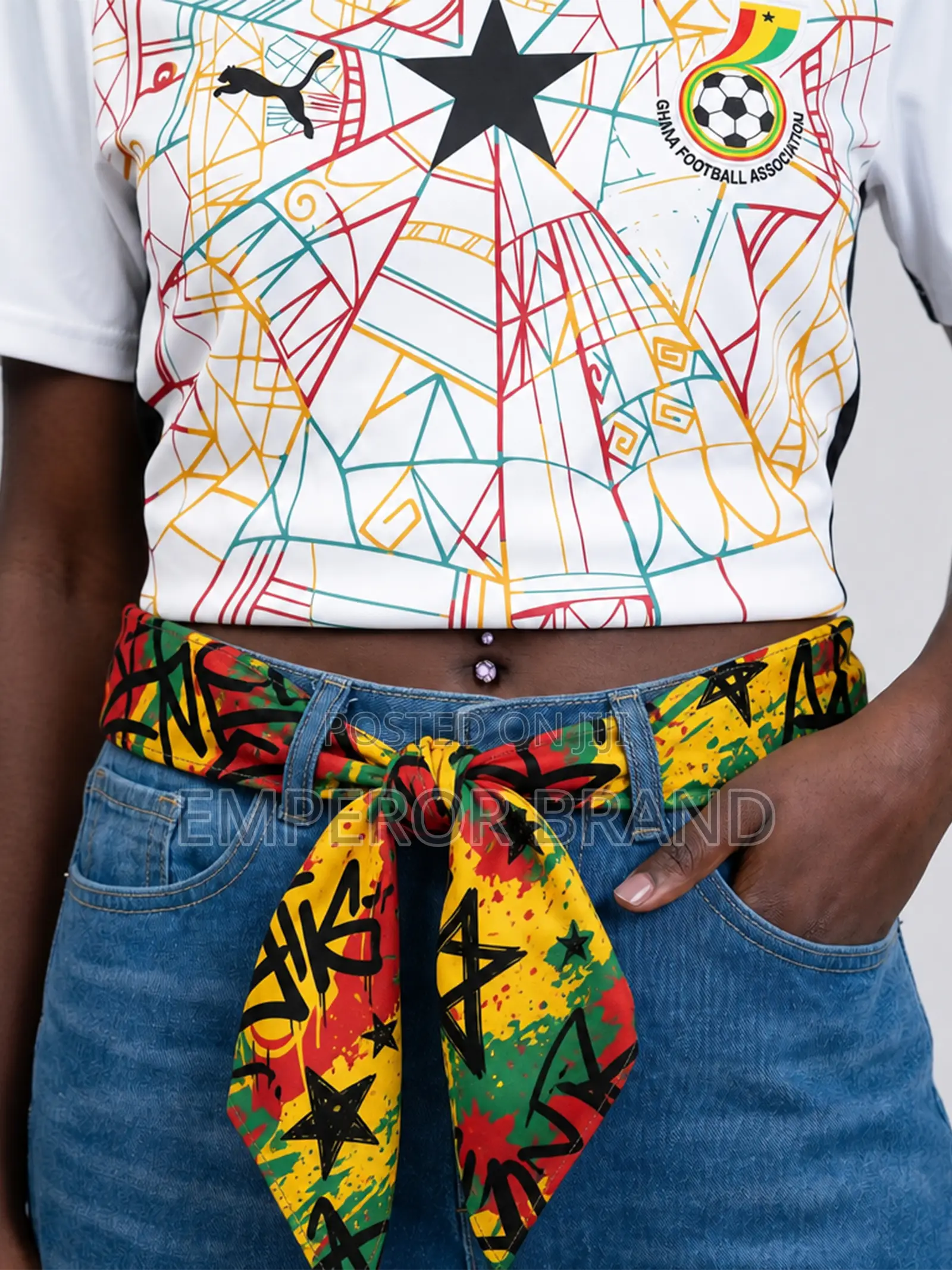 Ghana Jive Graffiti Scarf
