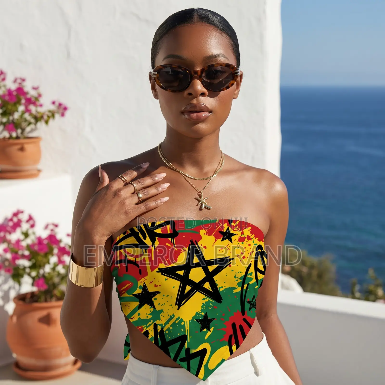 Ghana Jive Graffiti Scarf