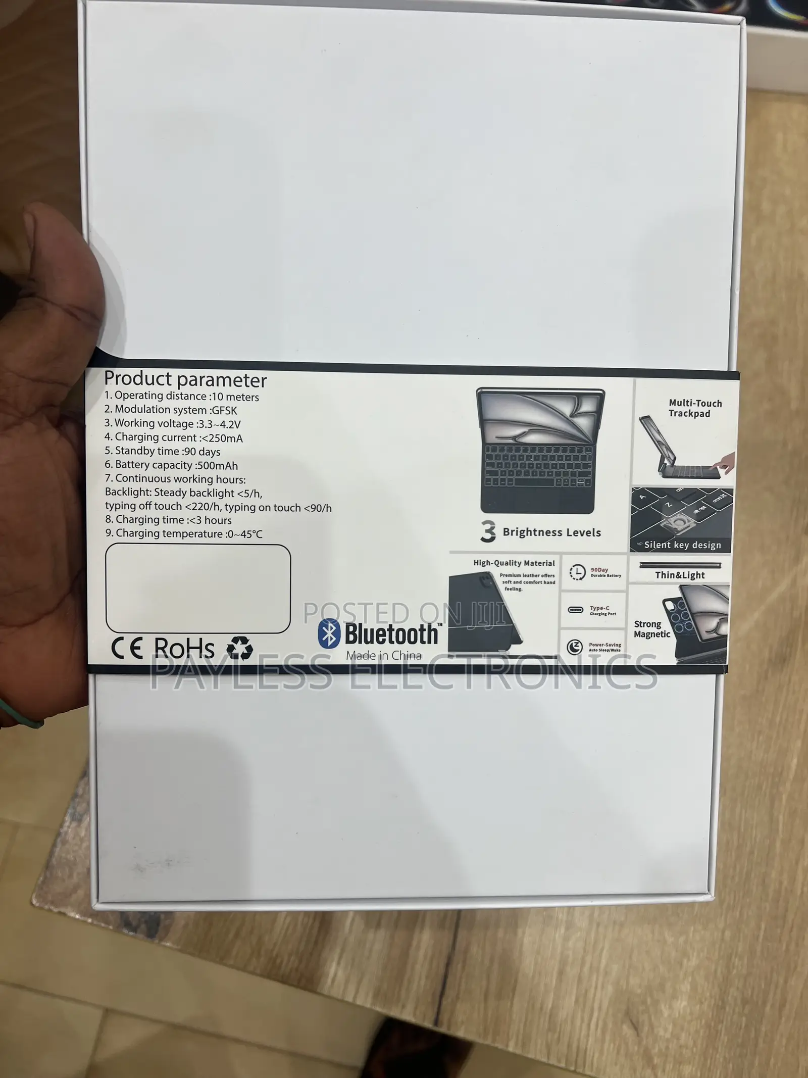 Bluetooth Keyboard iPad 10th Gen and A16