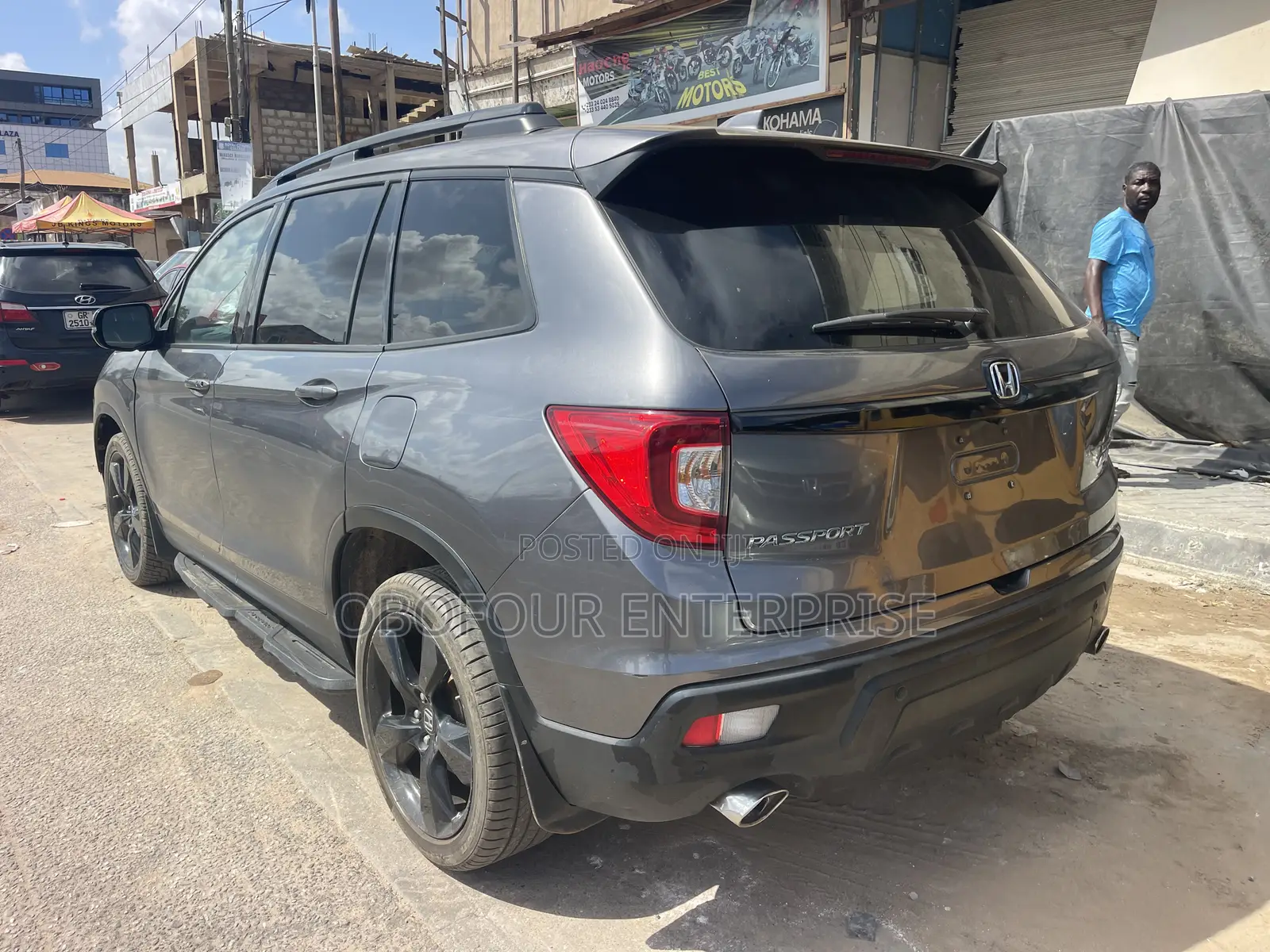 Honda Passport Touring AWD 2019 Black