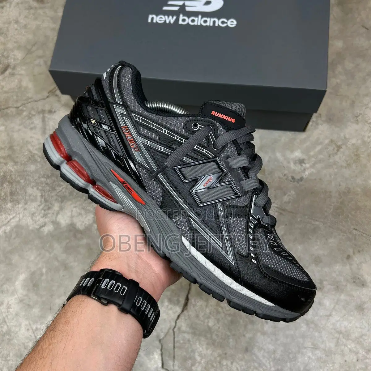 Original New Balance 1906u Black/Gray