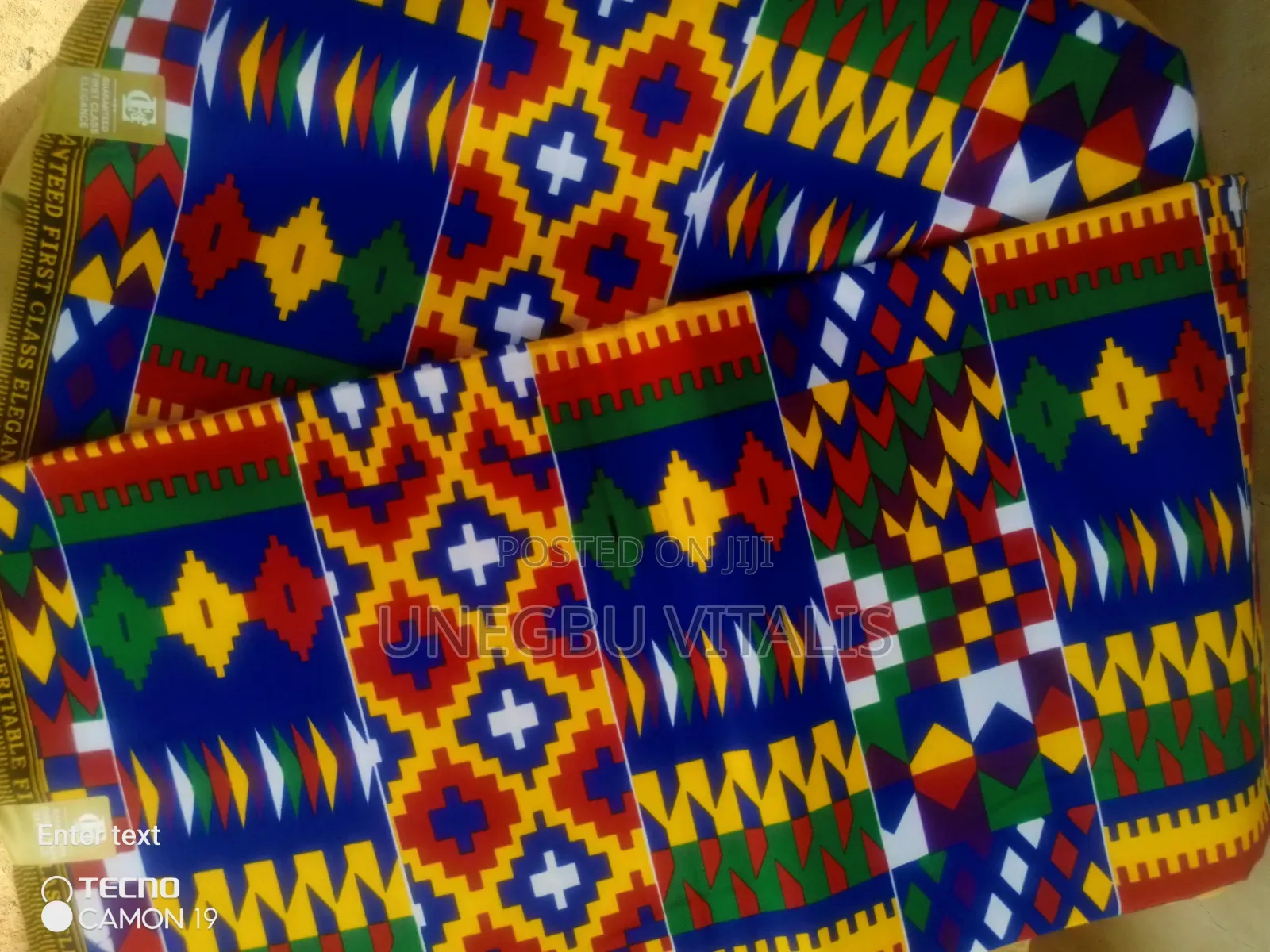 Kente Print Fabric.