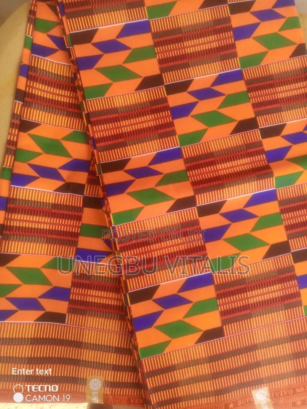 Kente Print Fabric.