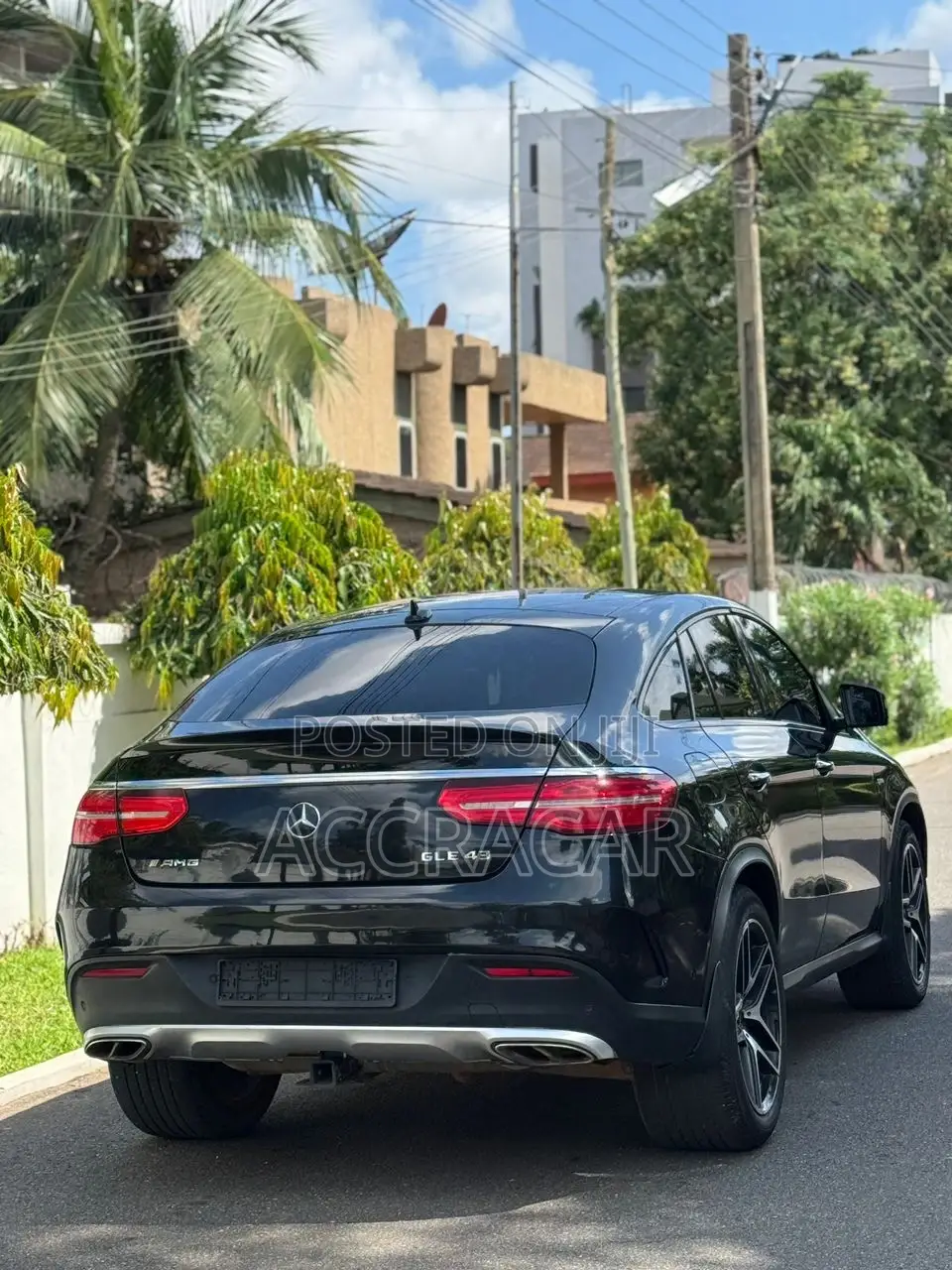 Mercedes-Benz GLE-Class AMG GLE 43 4MATIC 2018 Black
